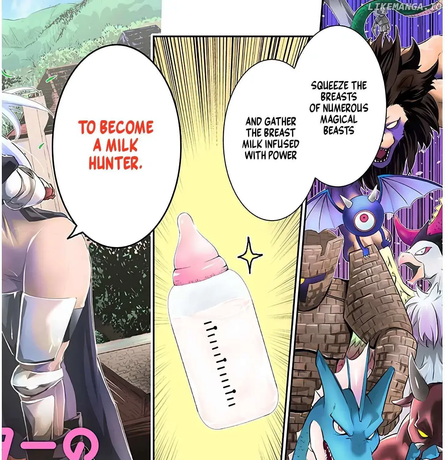Milk-shibori Hunter no Isekai Sakunyuuki -Nouka no Saenai Otoko ga Arayuru Shuzoku no Chiku-B o Moteasobi-toriko ni Suru- — Chapter 1.1 — Page 3