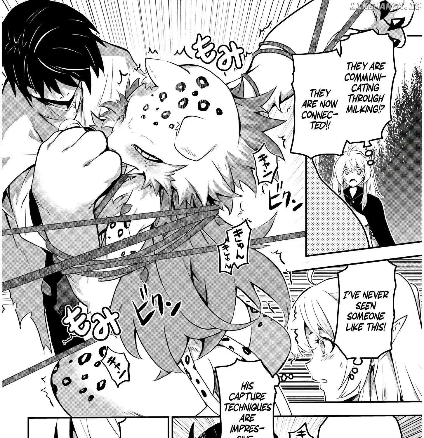 Milk-shibori Hunter no Isekai Sakunyuuki -Nouka no Saenai Otoko ga Arayuru Shuzoku no Chiku-B o Moteasobi-toriko ni Suru- — Chapter 1.2 — Page 35