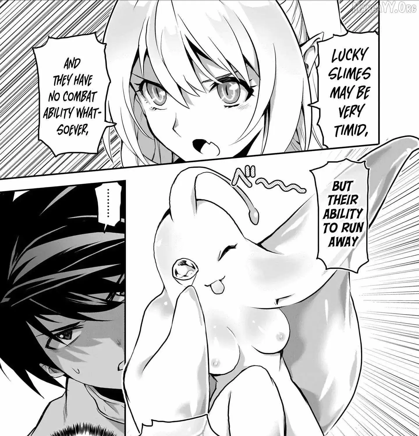 Milk-shibori Hunter no Isekai Sakunyuuki -Nouka no Saenai Otoko ga Arayuru Shuzoku no Chiku-B o Moteasobi-toriko ni Suru- — Chapter 2 — Page 33