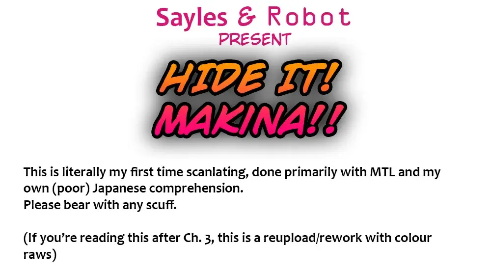 Makina-san's a Love Bot?! — Chapter 1 — Page 1