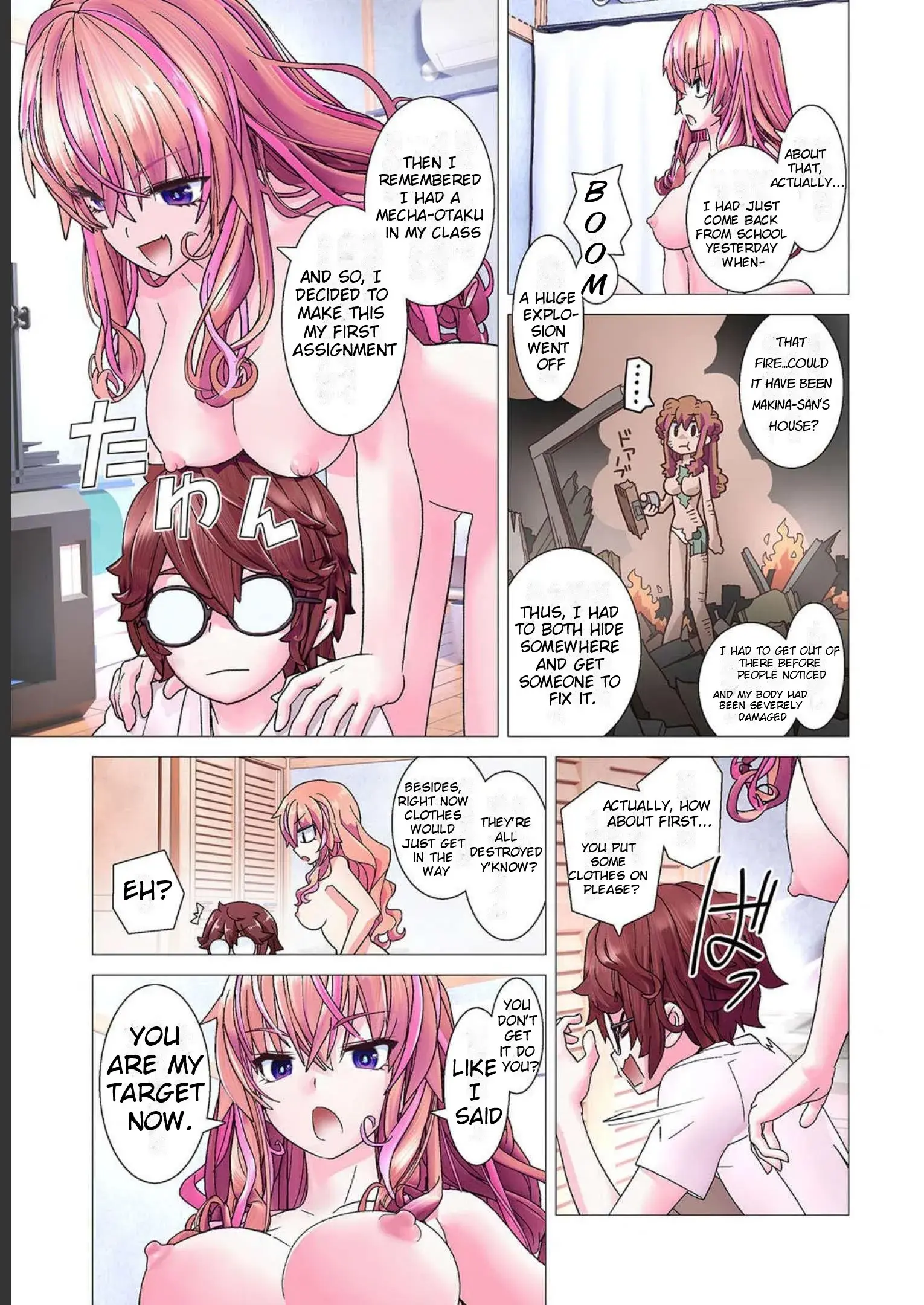 Makina-san's a Love Bot?! — Chapter 1 — Page 21