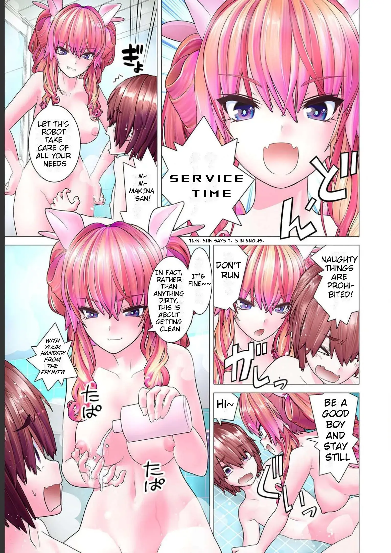 Makina-san's a Love Bot?! — Chapter 2 — Page 13