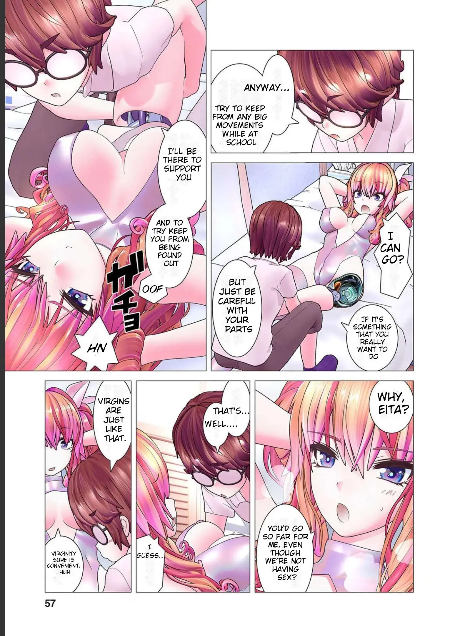 Makina-san's a Love Bot?! — Chapter 2 — Page 21