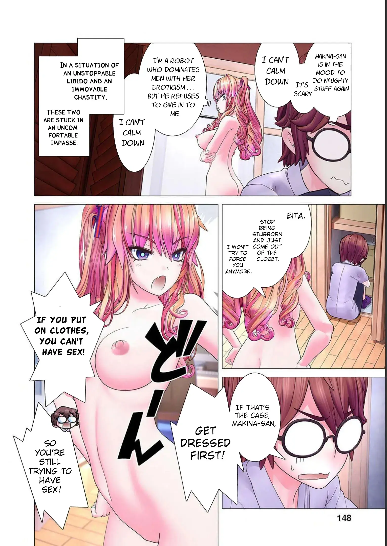 Makina-san's a Love Bot?! — Chapter 5.5 — Page 6