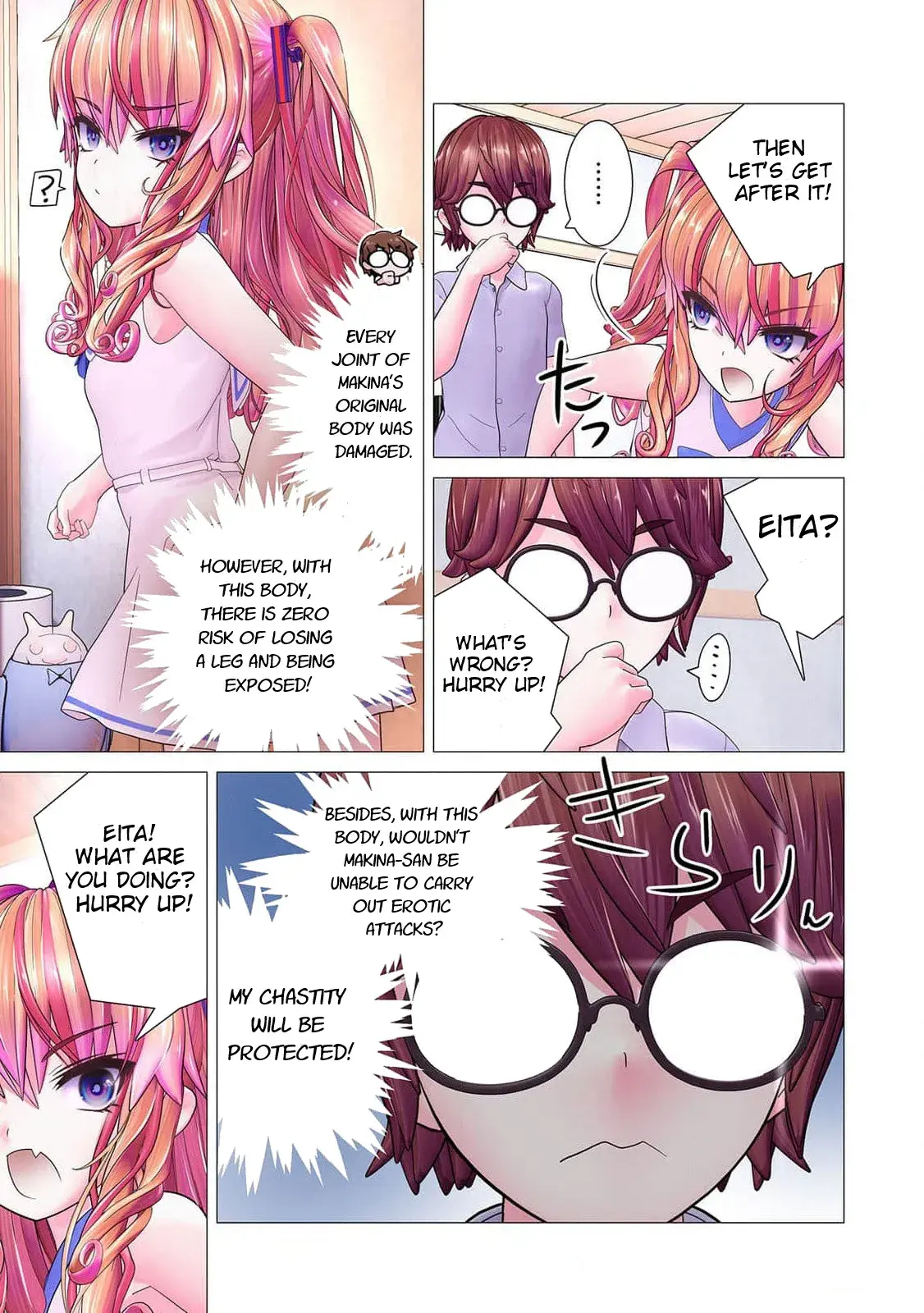 Makina-san's a Love Bot?! — Chapter 6 — Page 12