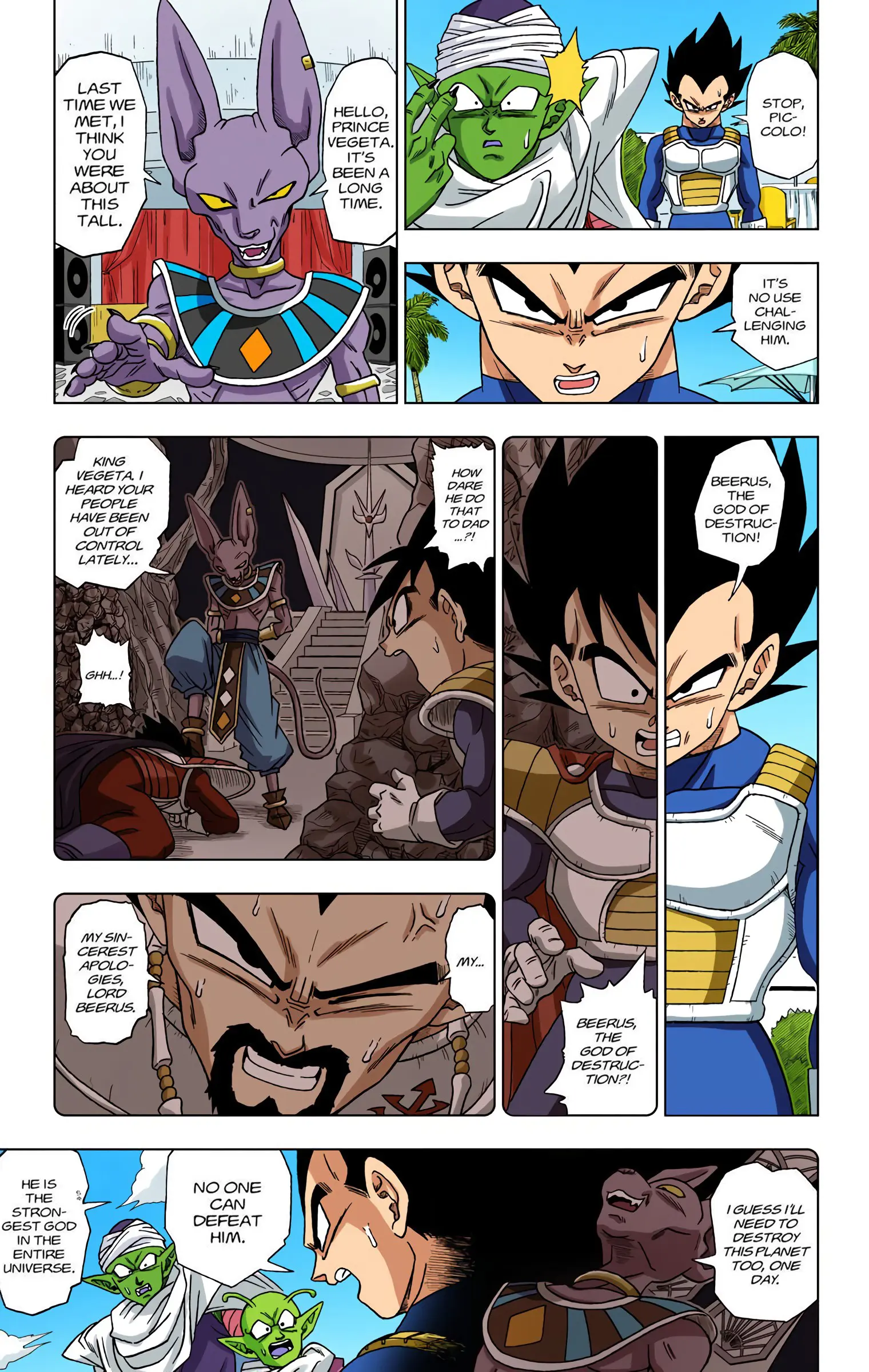 Dragon Ball Super Colored Manga — Chapter 3 — Page 5