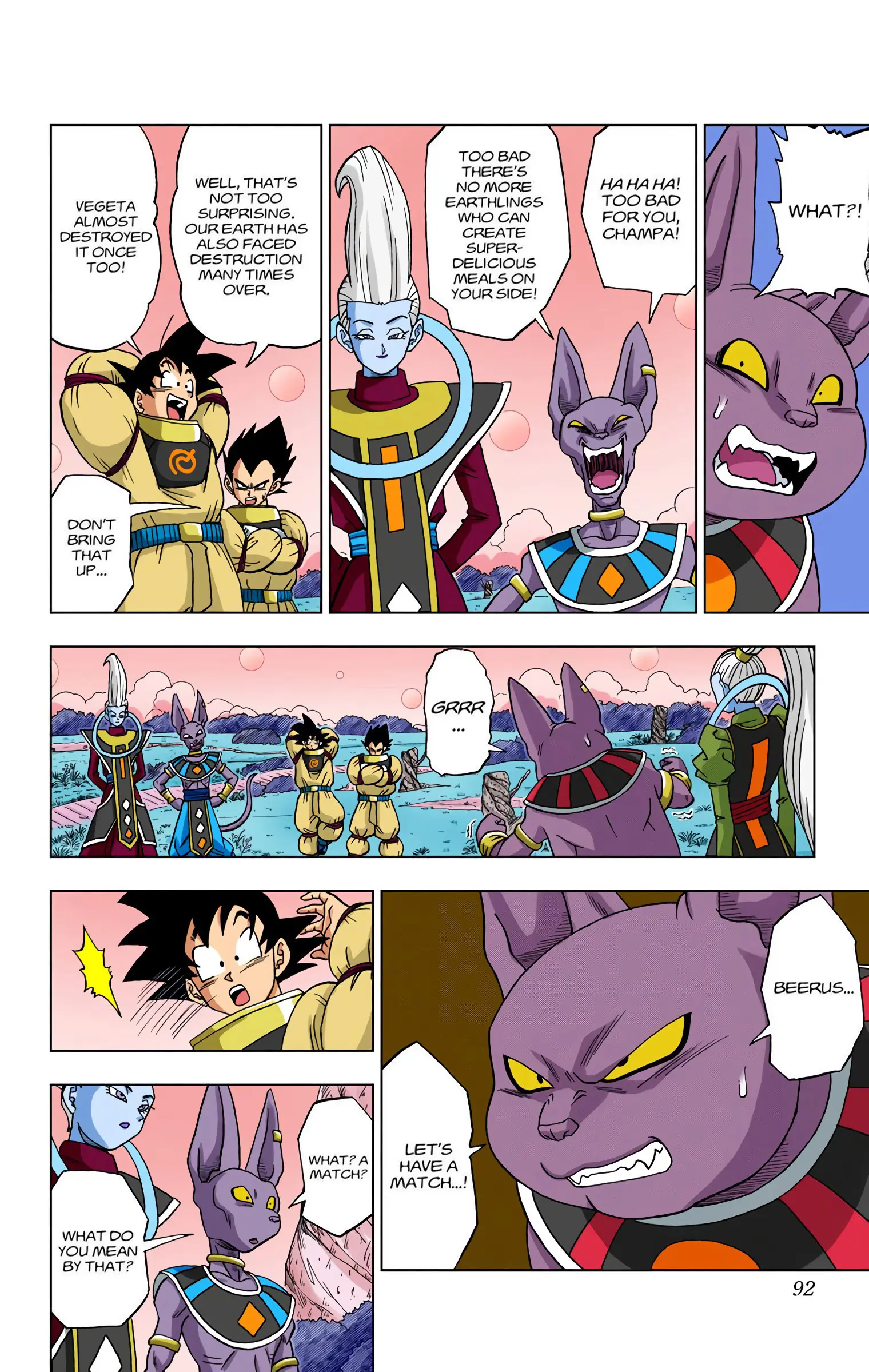 Dragon Ball Super Colored Manga — Chapter 5 — Page 19