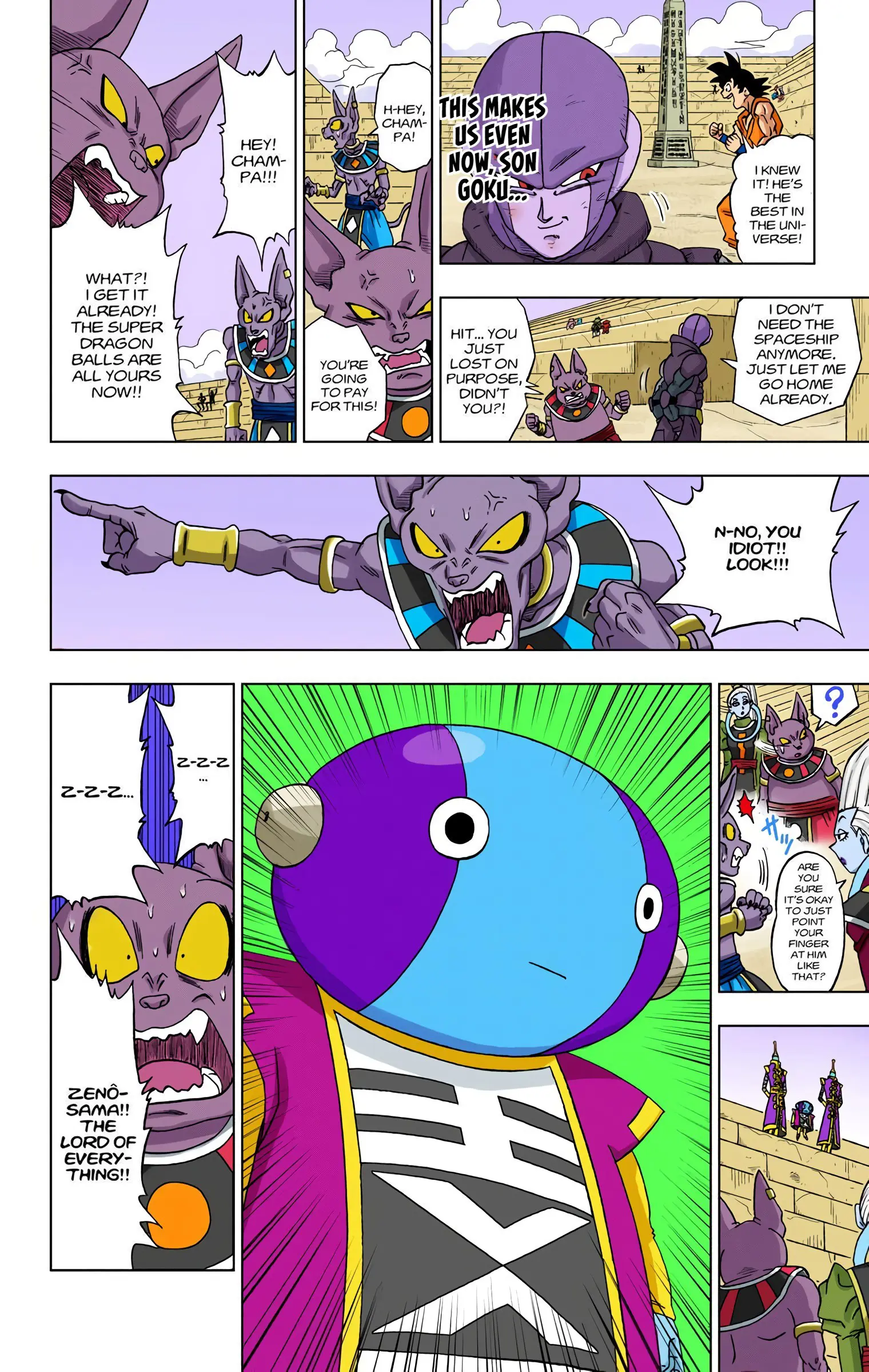 Dragon Ball Super Colored Manga — Chapter 13 — Page 34