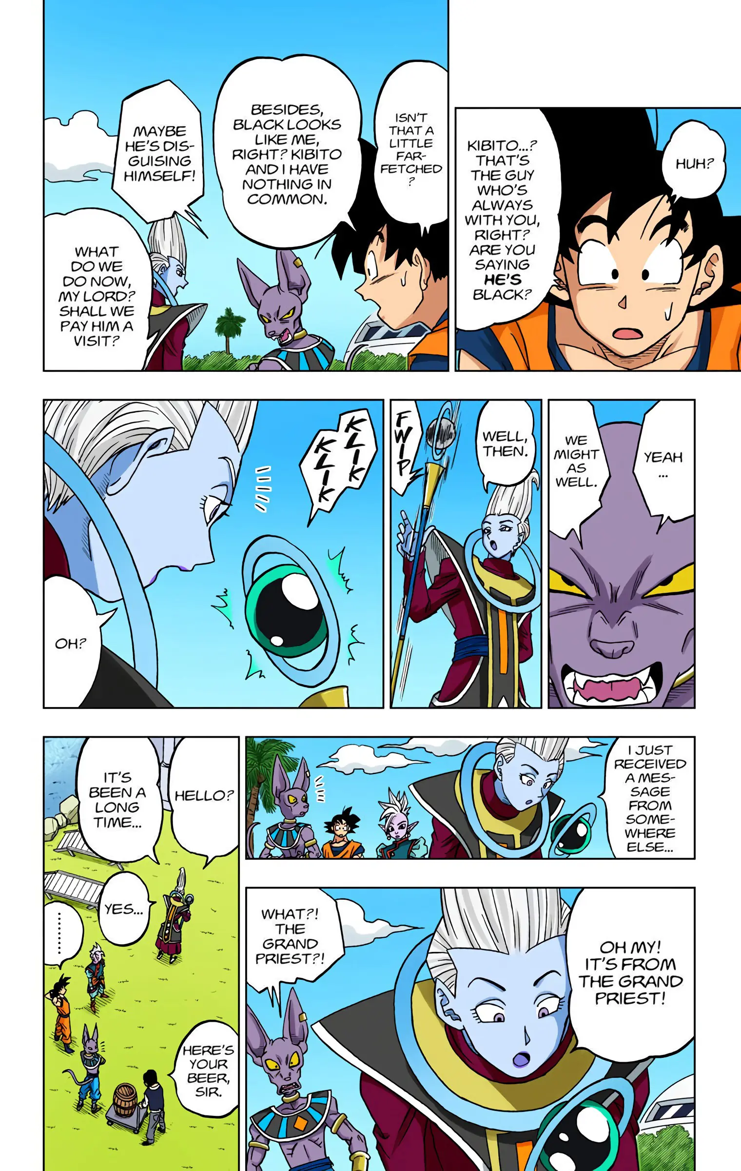 Dragon Ball Super Colored Manga — Chapter 17 — Page 34