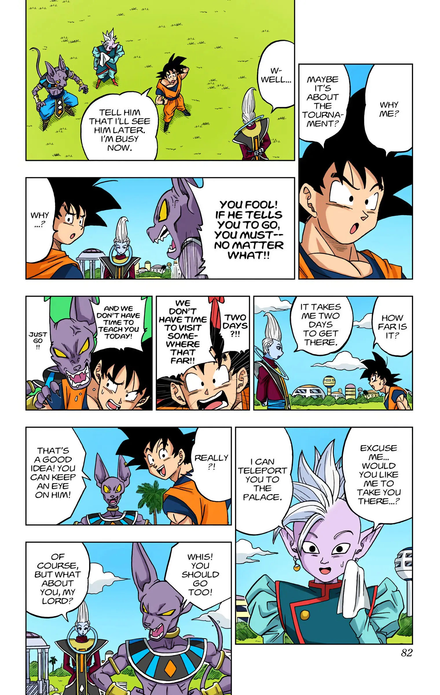 Dragon Ball Super Colored Manga — Chapter 17 — Page 36
