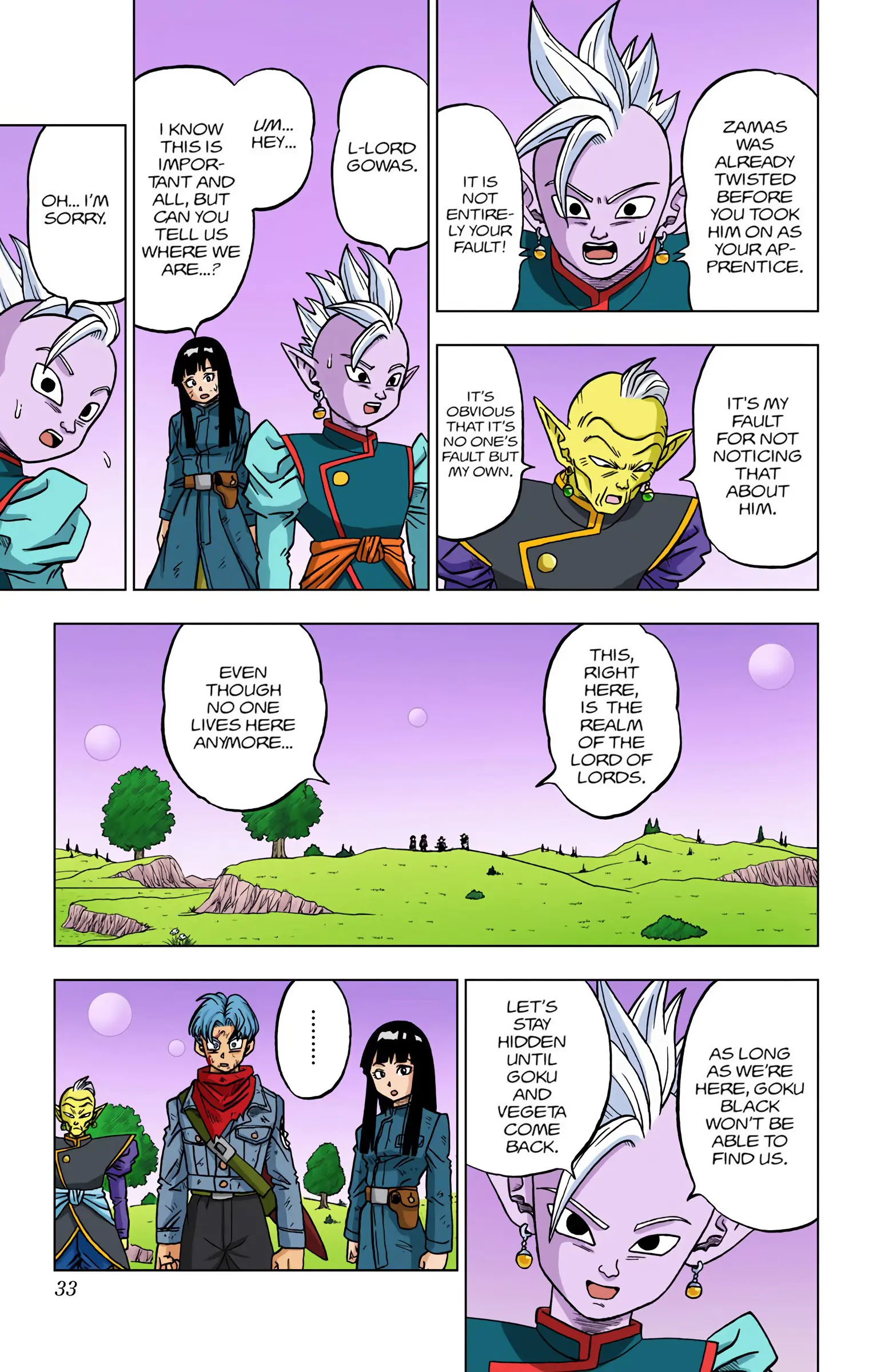 Dragon Ball Super Colored Manga — Chapter 21 — Page 32