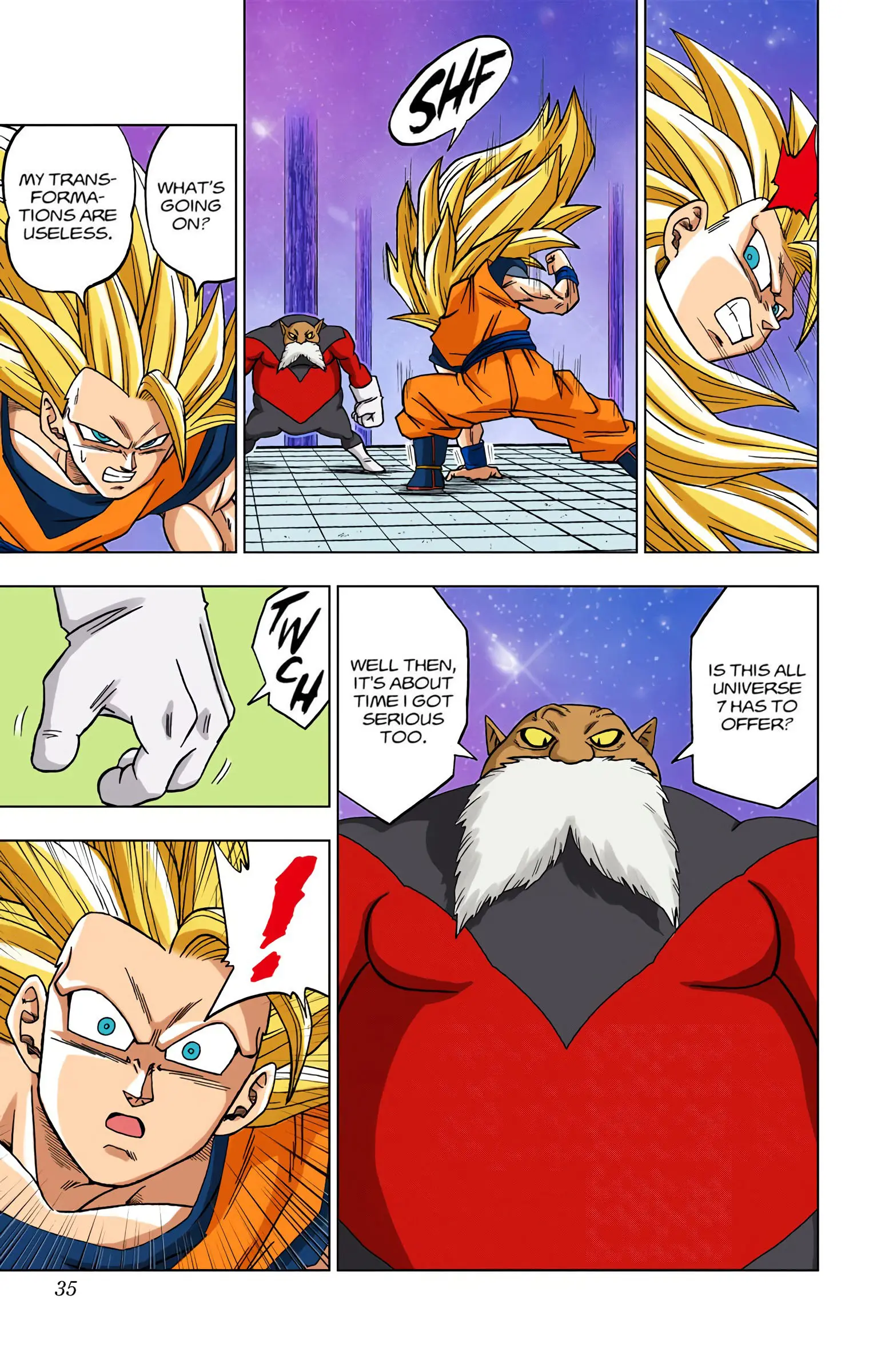 Dragon Ball Super Colored Manga — Chapter 29 — Page 34
