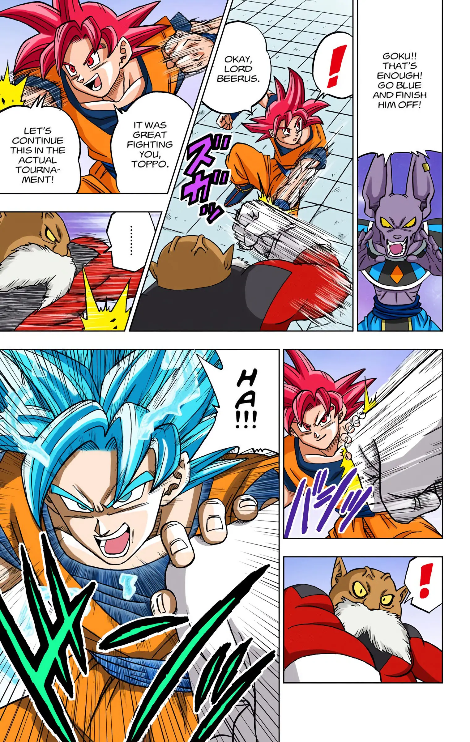 Dragon Ball Super Colored Manga — Chapter 29 — Page 44
