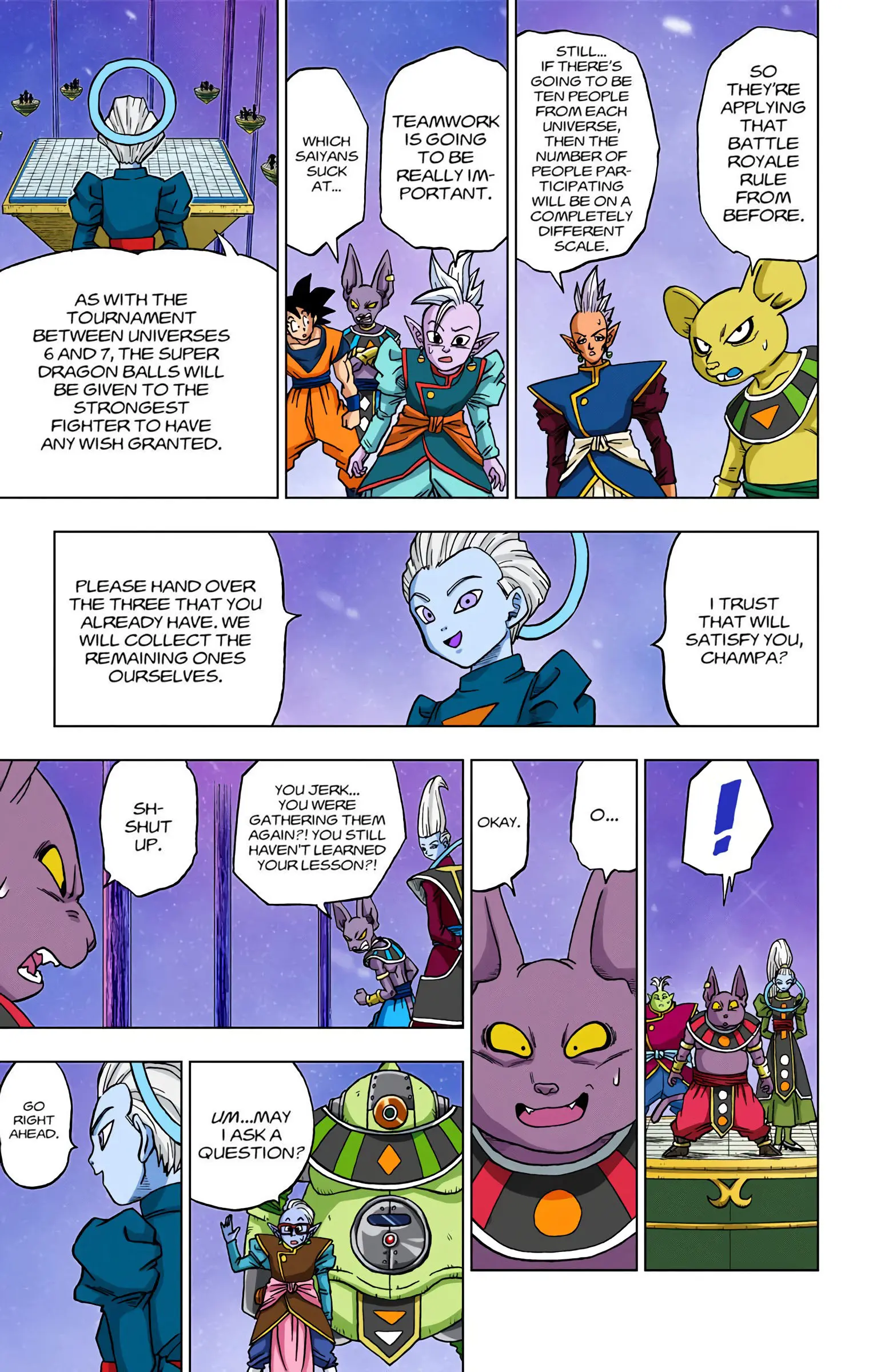 Dragon Ball Super Colored Manga — Chapter 30 — Page 7