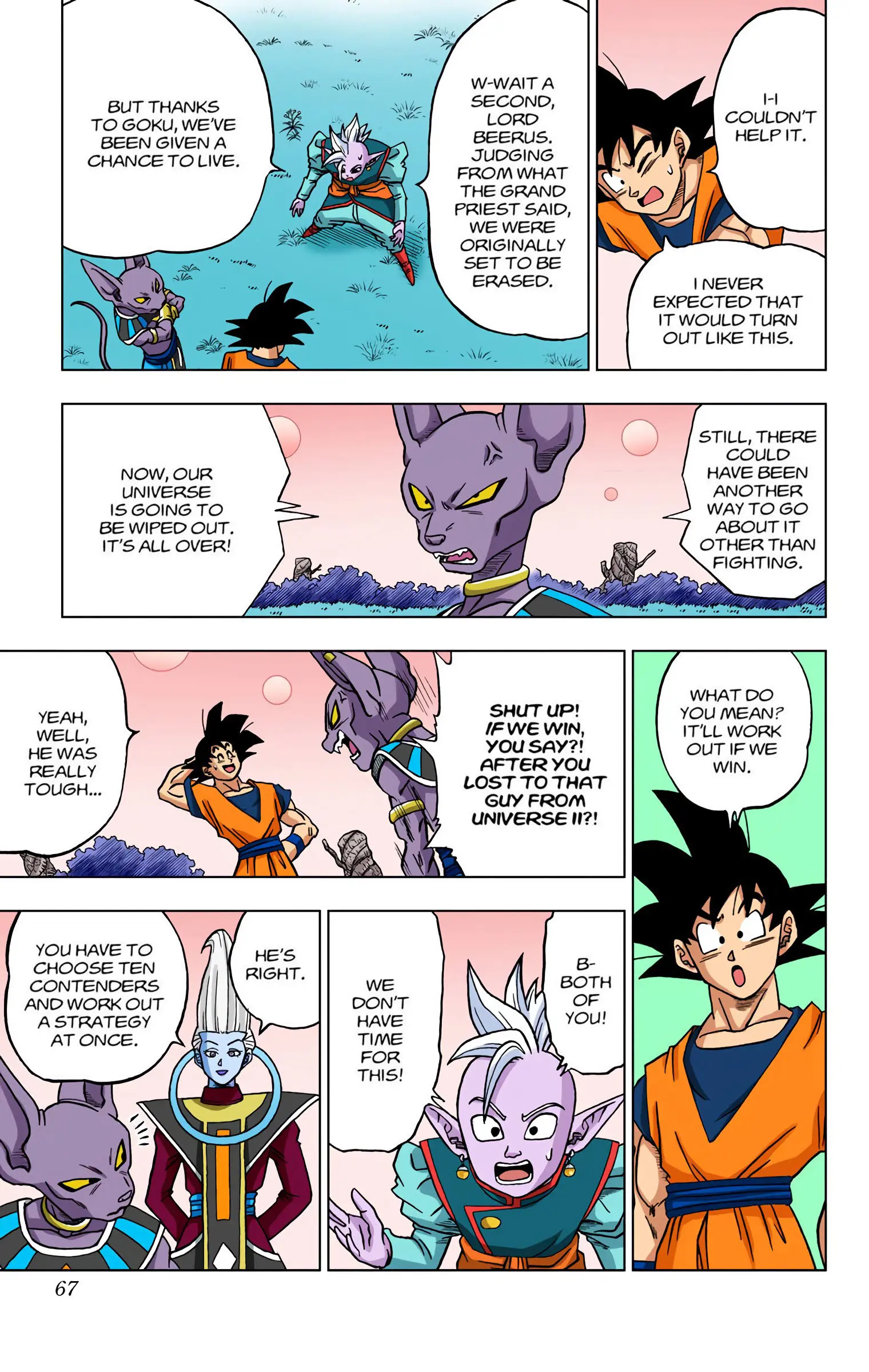 Dragon Ball Super Colored Manga — Chapter 30 — Page 15