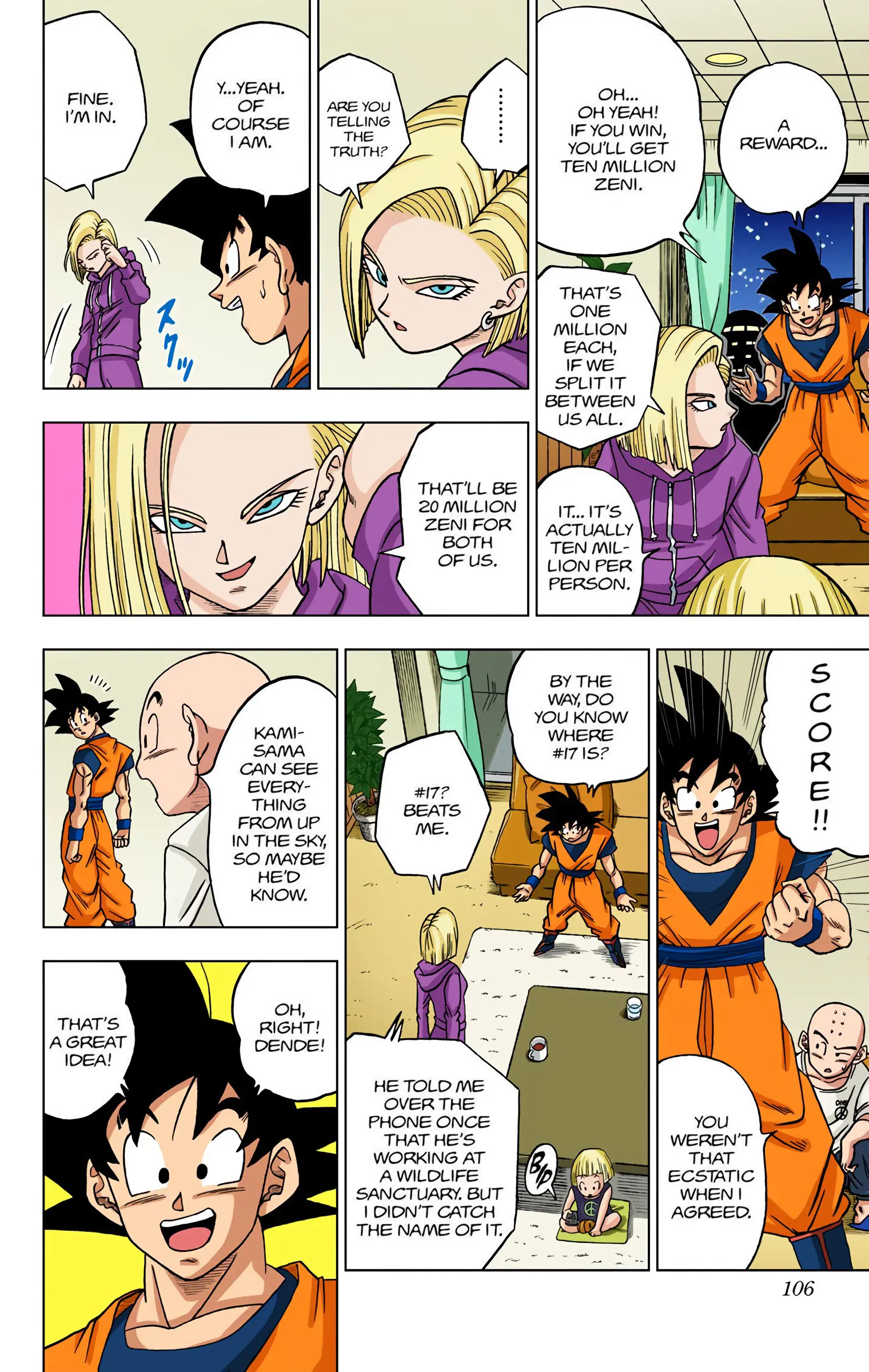 Dragon Ball Super Colored Manga — Chapter 31 — Page 8