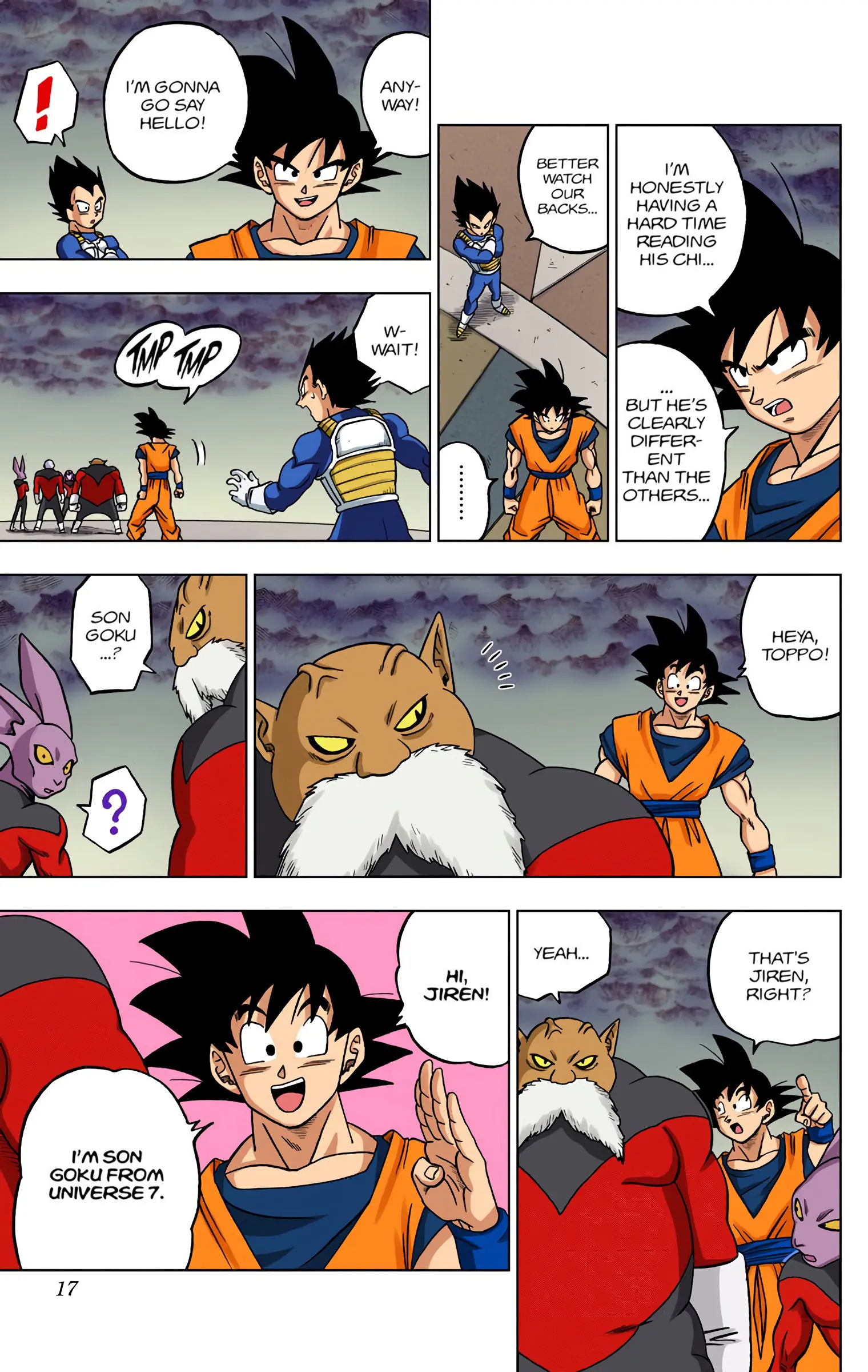 Dragon Ball Super Colored Manga — Chapter 33 — Page 16