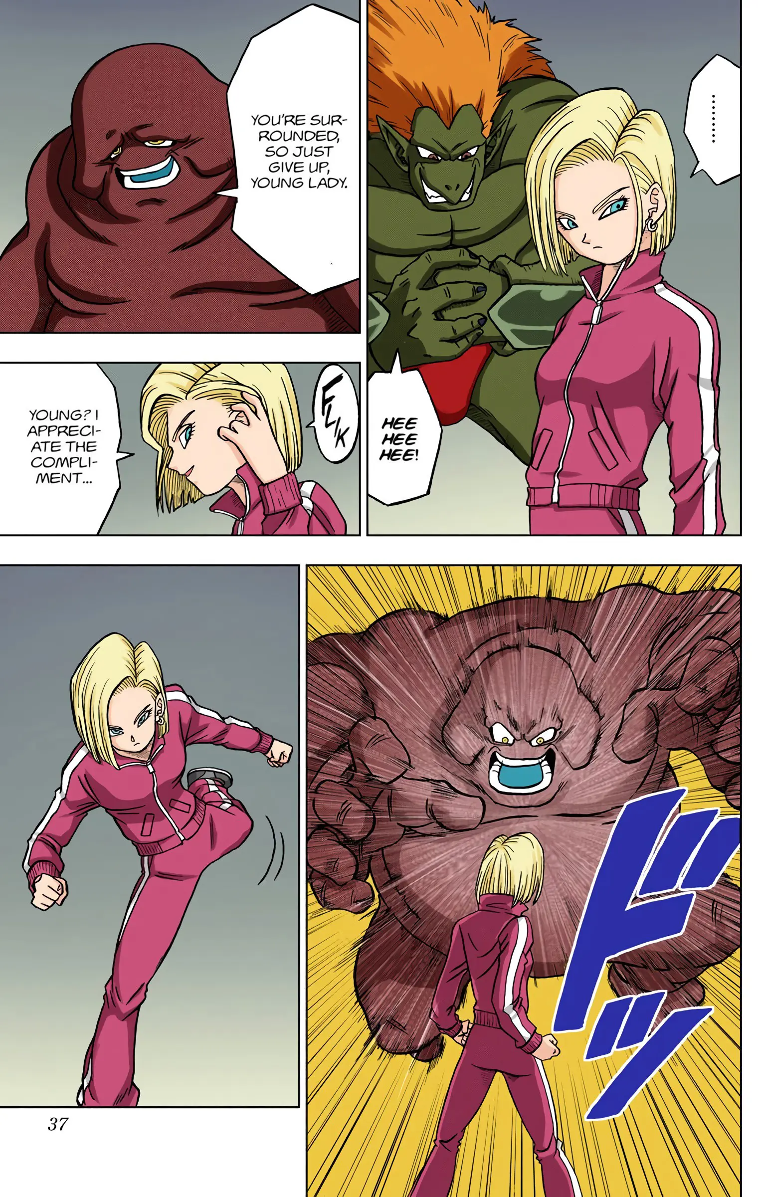 Dragon Ball Super Colored Manga — Chapter 33 — Page 35