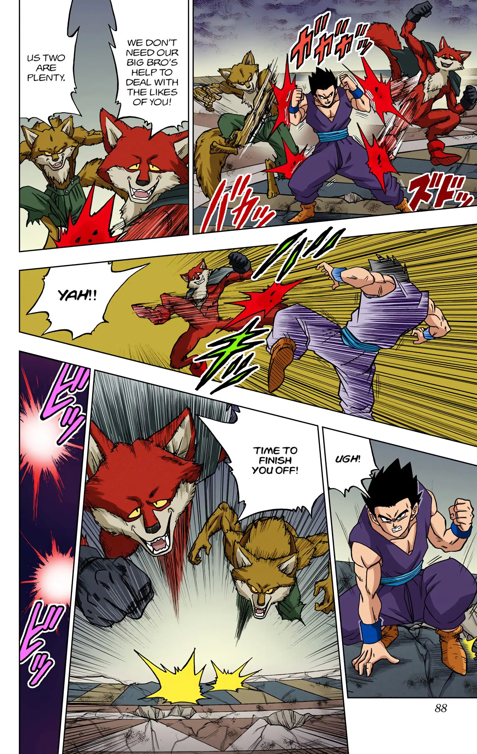 Dragon Ball Super Colored Manga — Chapter 34 — Page 36