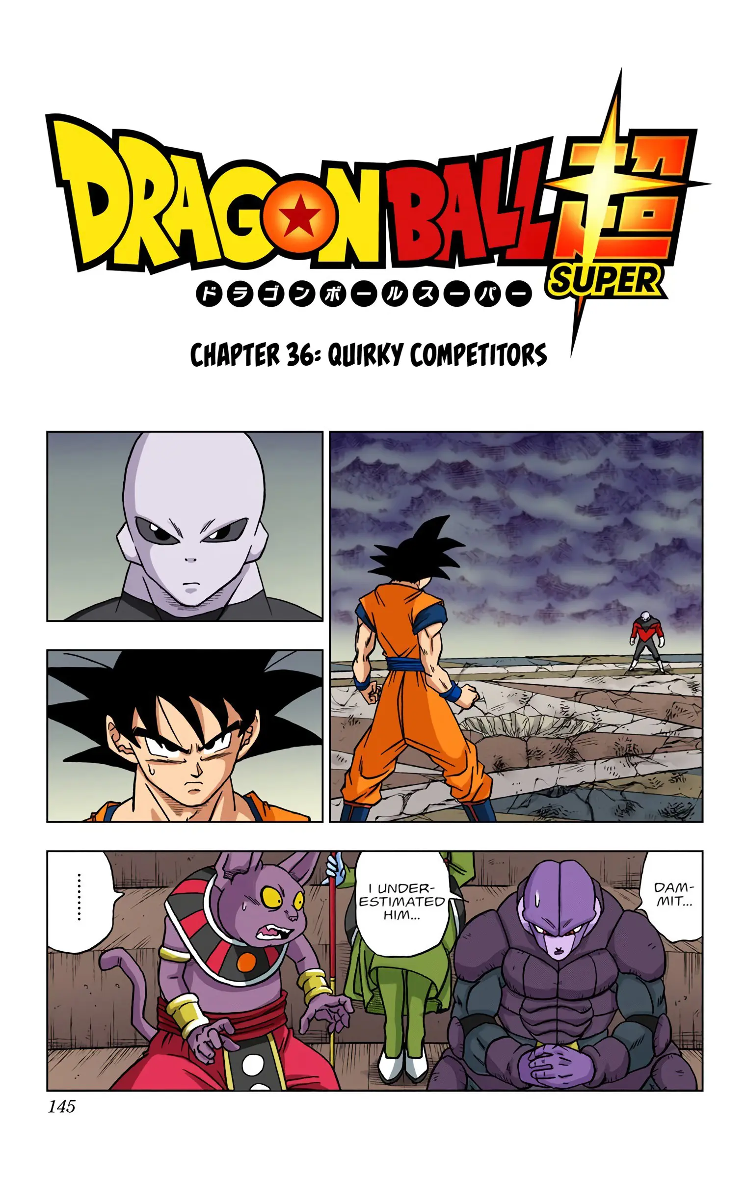 Dragon Ball Super Colored Manga — Chapter 36 — Page 1