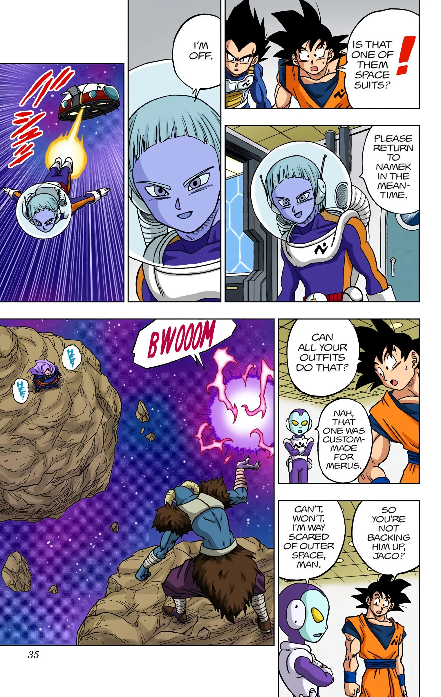 Dragon Ball Super Colored Manga — Chapter 49 — Page 34