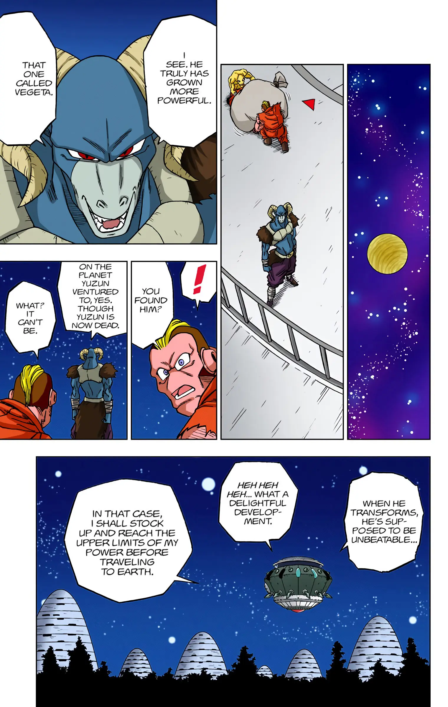 Dragon Ball Super Colored Manga — Chapter 55 — Page 35
