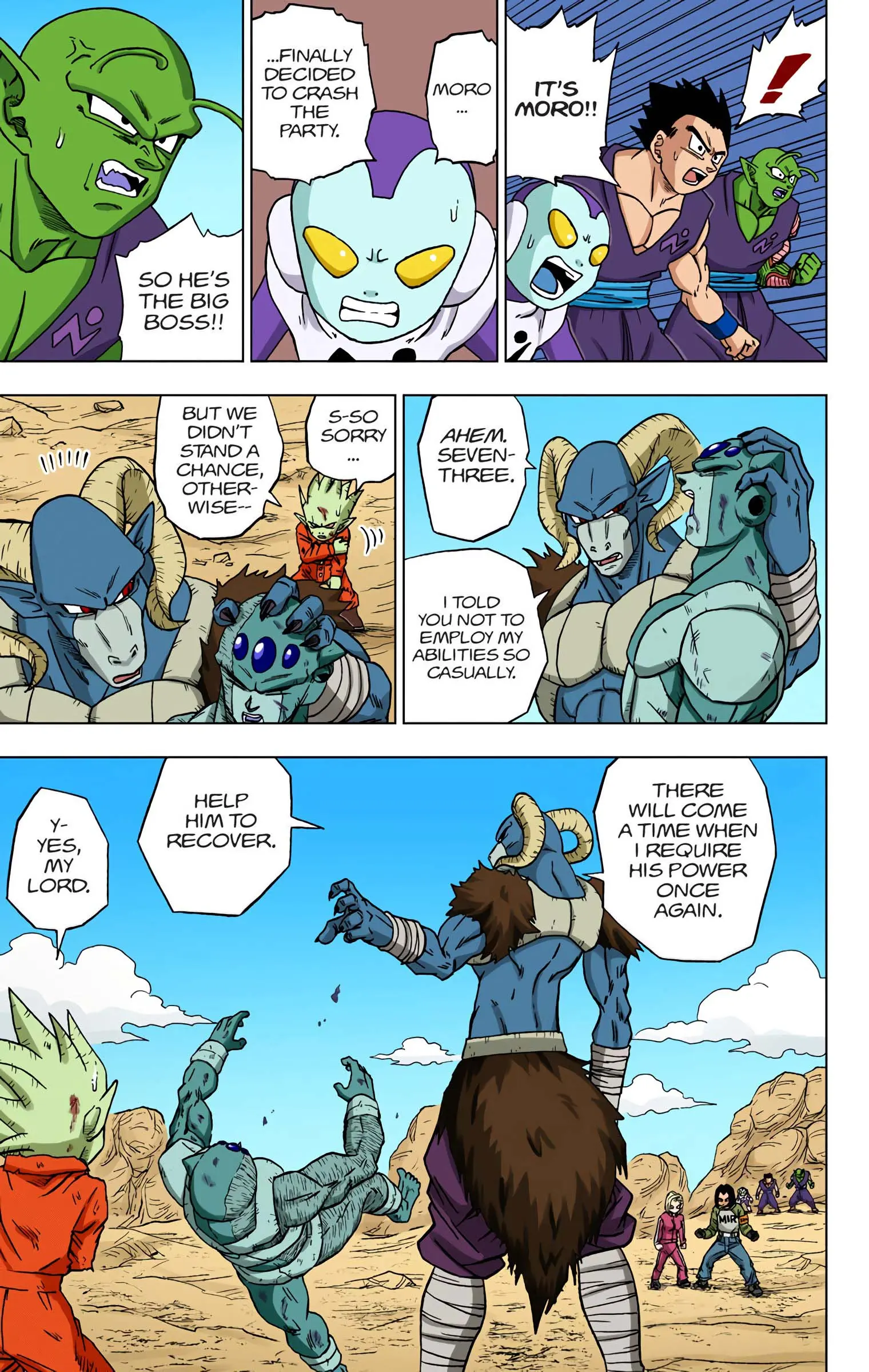 Dragon Ball Super Colored Manga — Chapter 57 — Page 33
