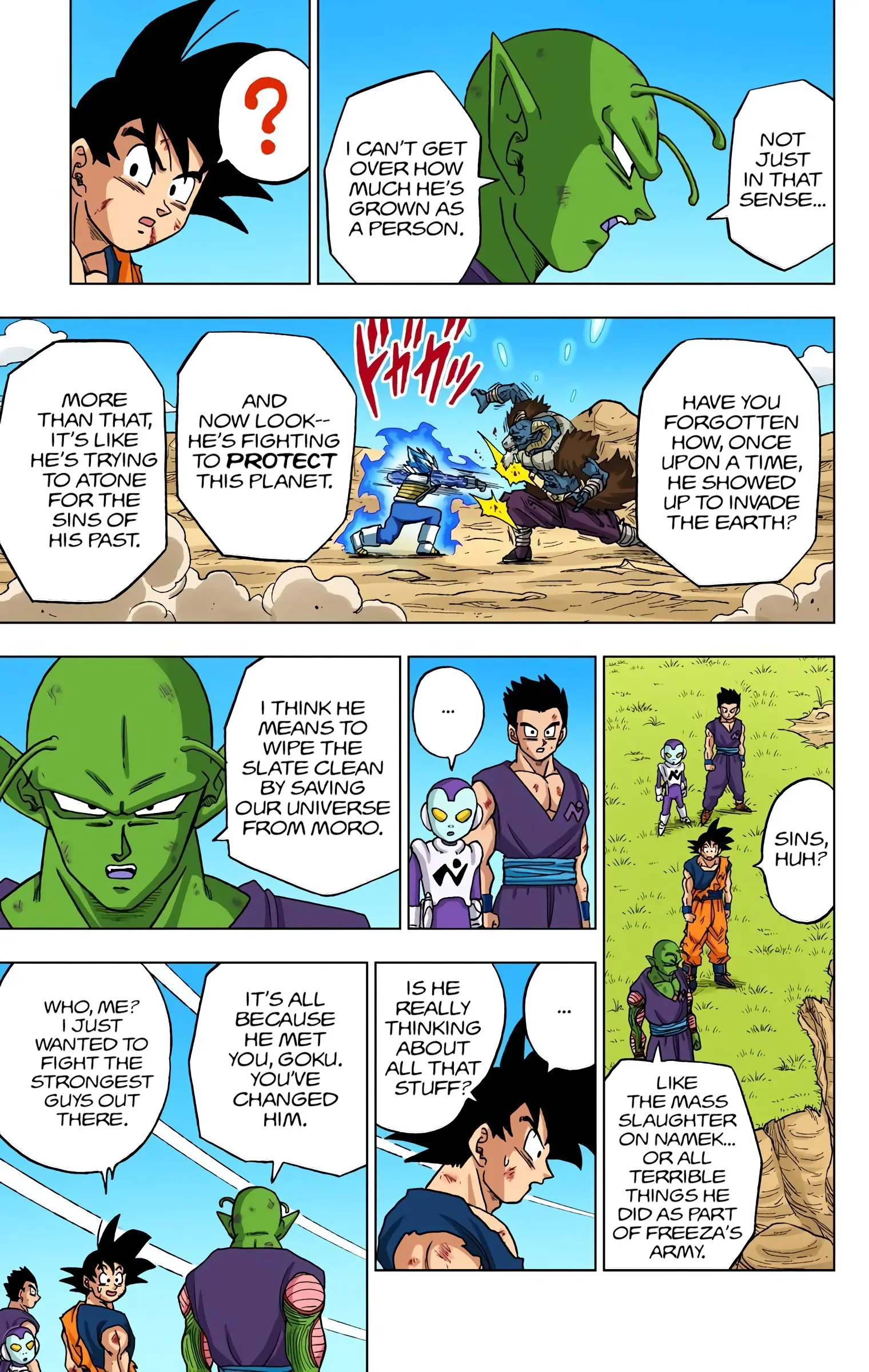 Dragon Ball Super Colored Manga — Chapter 61 — Page 34