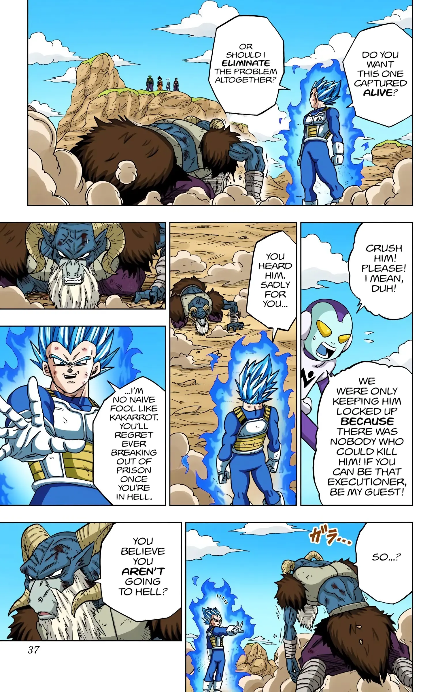 Dragon Ball Super Colored Manga — Chapter 61 — Page 36