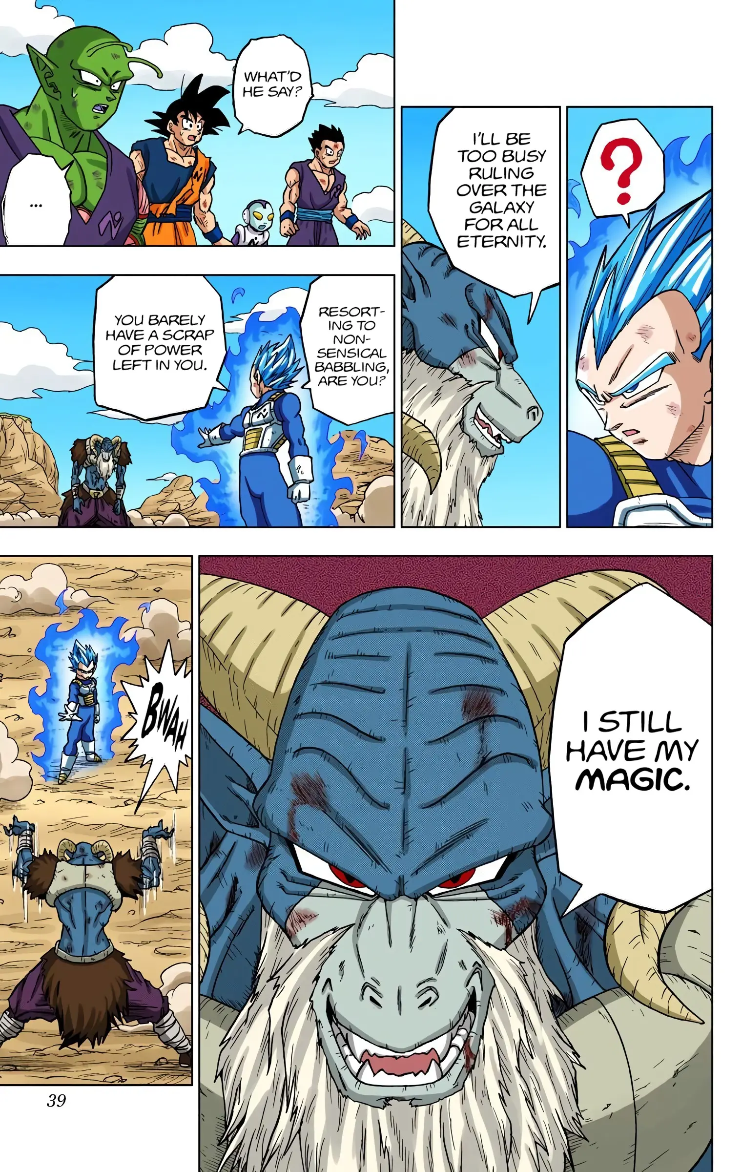 Dragon Ball Super Colored Manga — Chapter 61 — Page 38