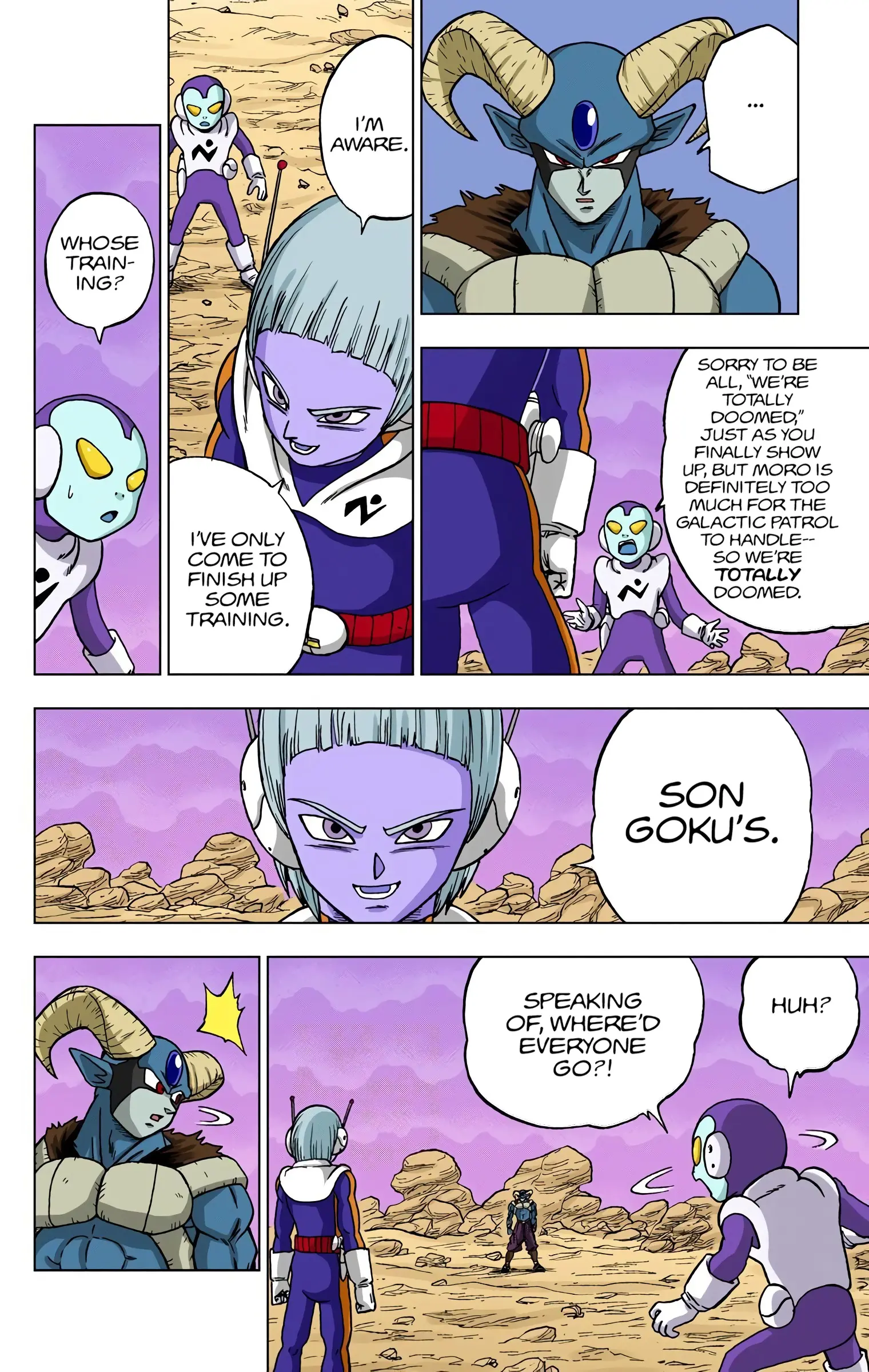 Dragon Ball Super Colored Manga — Chapter 63 — Page 2