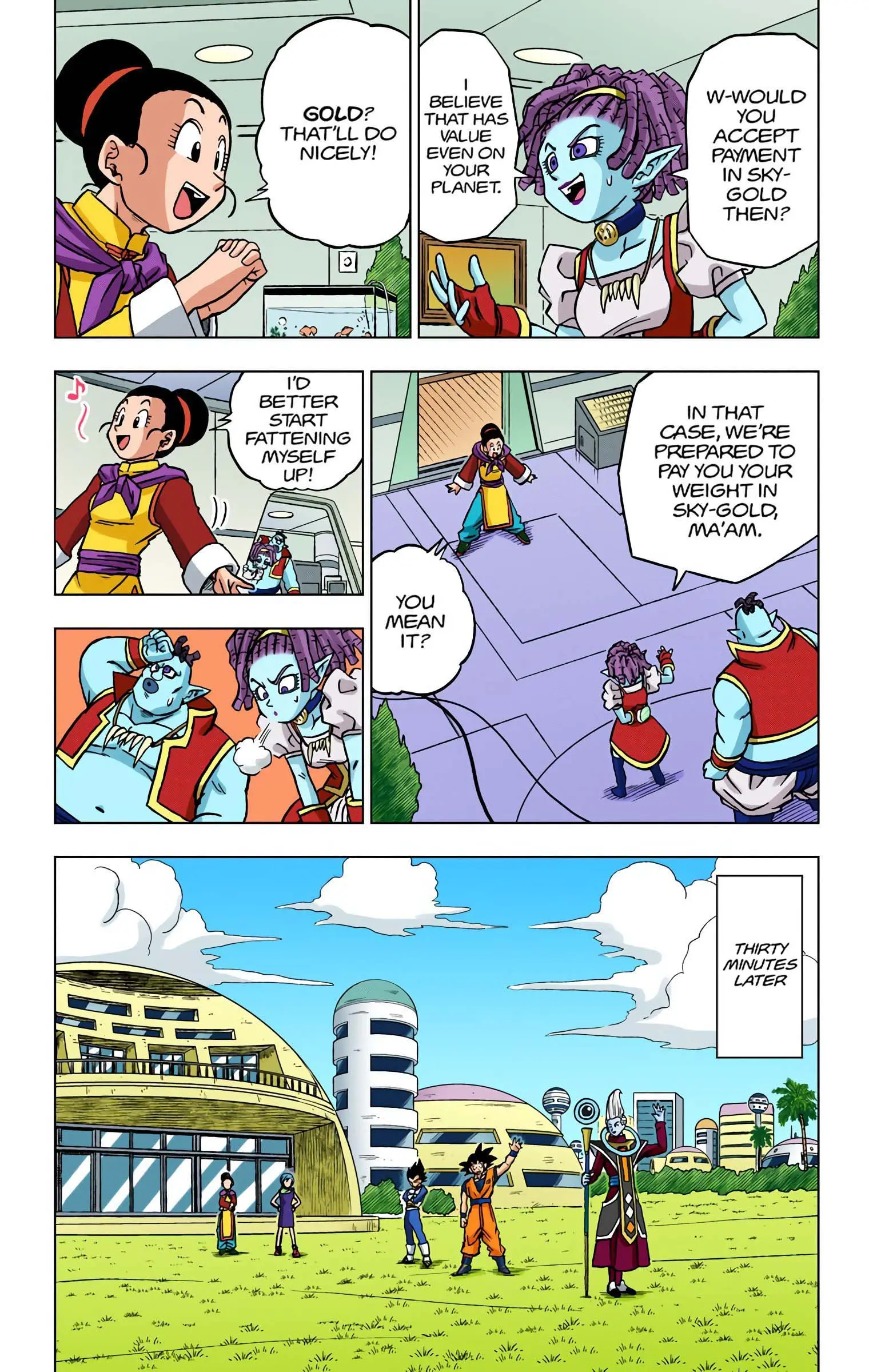 Dragon Ball Super Colored Manga — Chapter 71 — Page 35