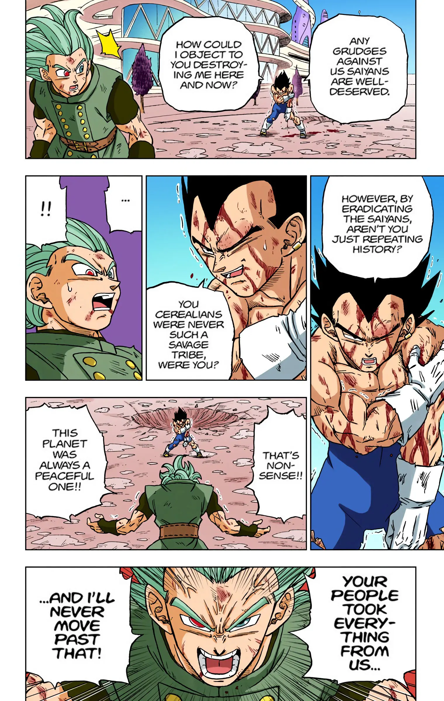 Dragon Ball Super Colored Manga — Chapter 76 — Page 34