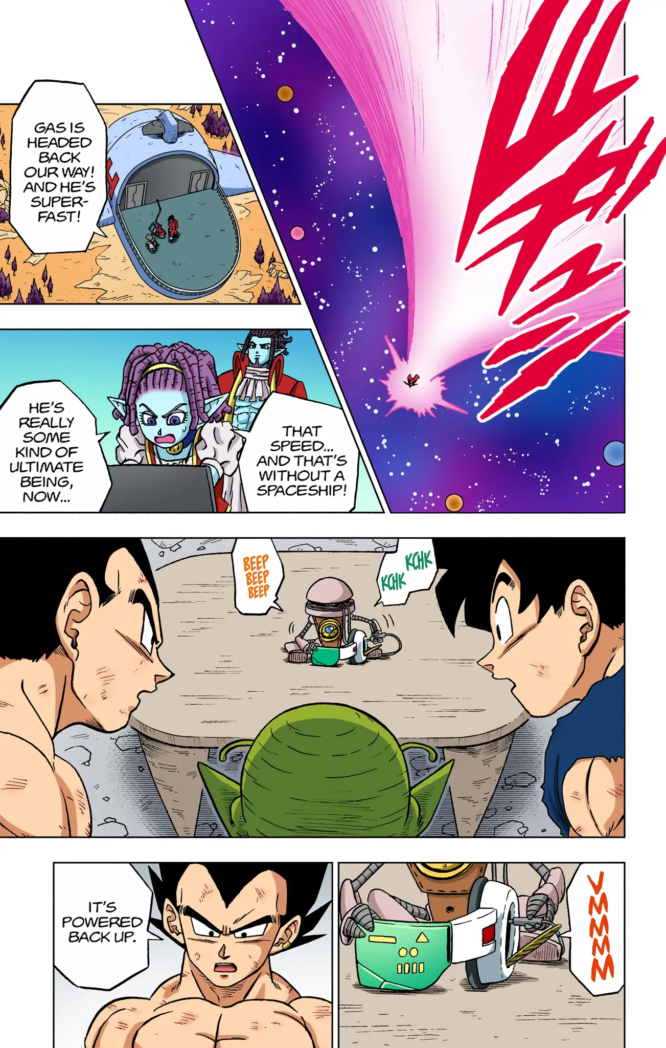Dragon Ball Super Colored Manga — Chapter 82 — Page 35