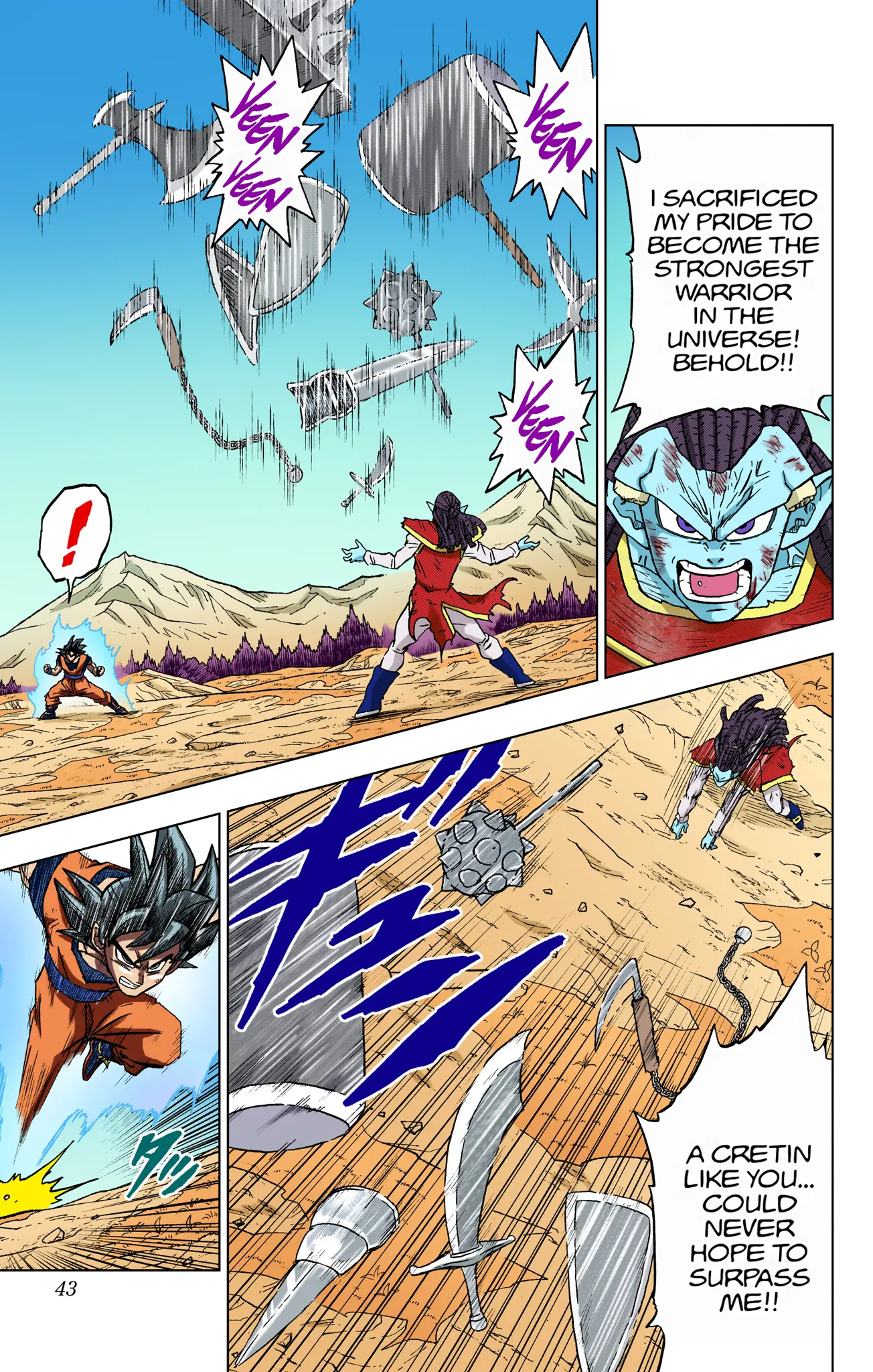 Dragon Ball Super Colored Manga — Chapter 85 — Page 43