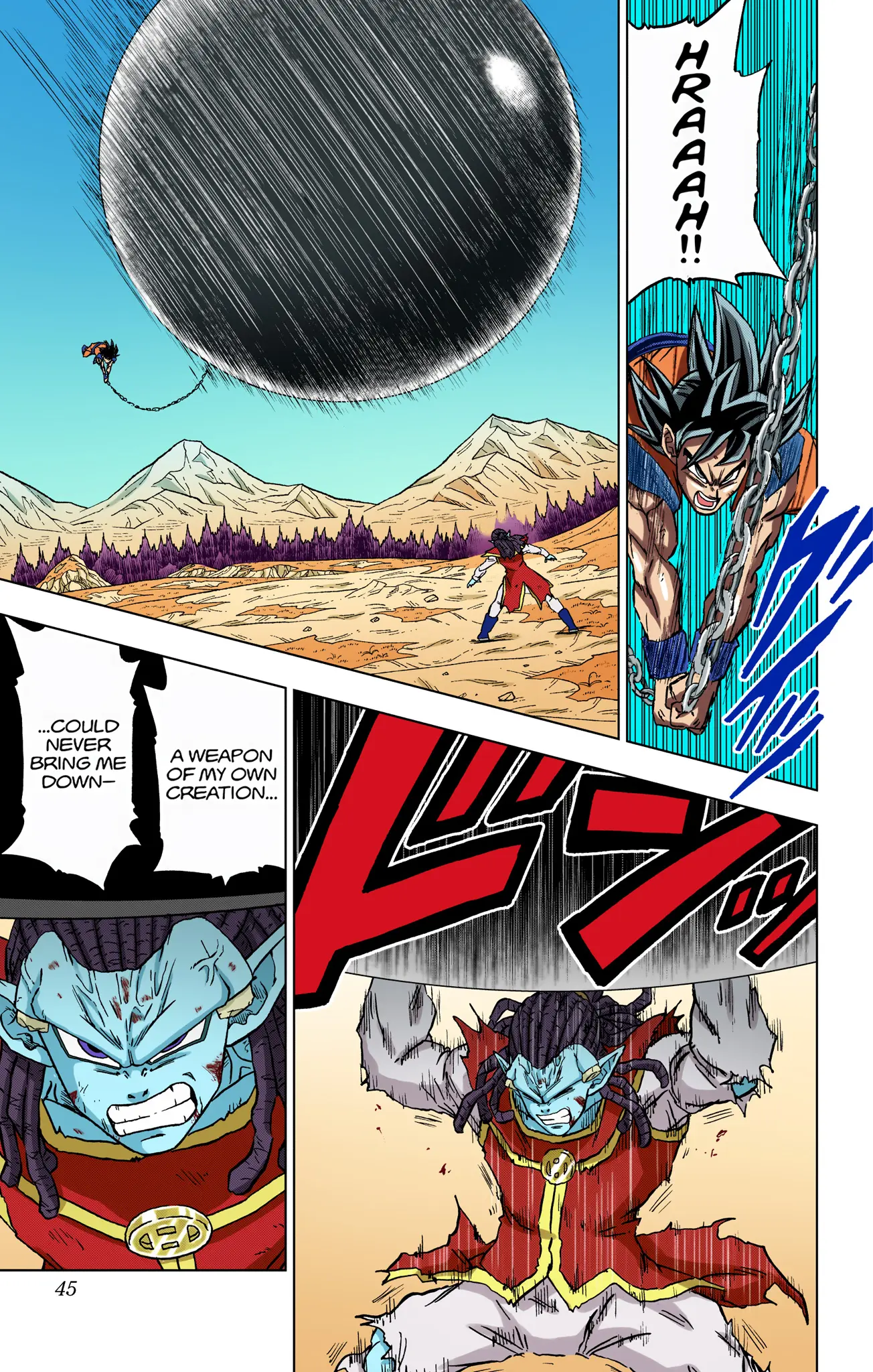 Dragon Ball Super Colored Manga — Chapter 85 — Page 45