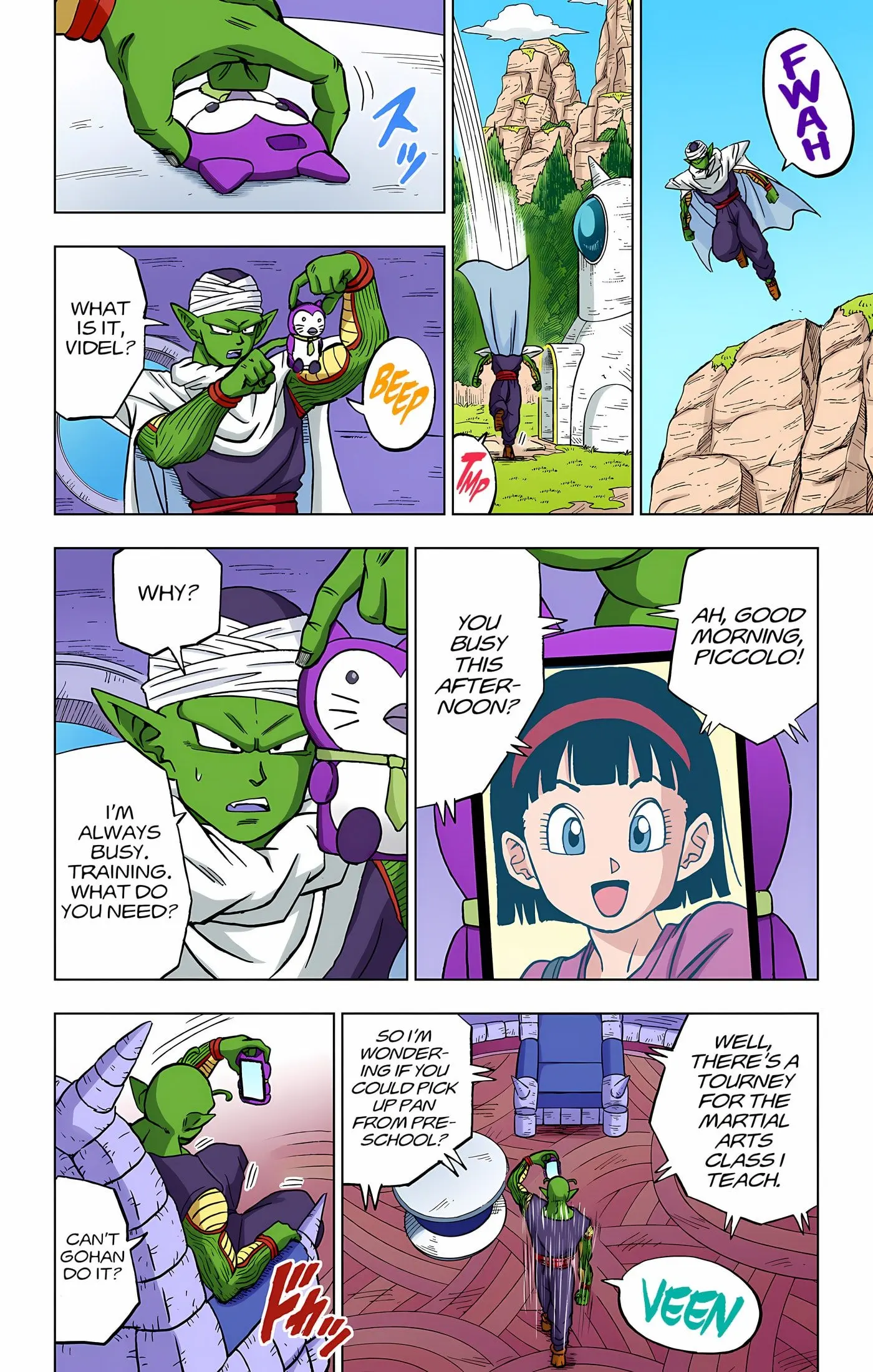 Dragon Ball Super Colored Manga — Chapter 91 — Page 37