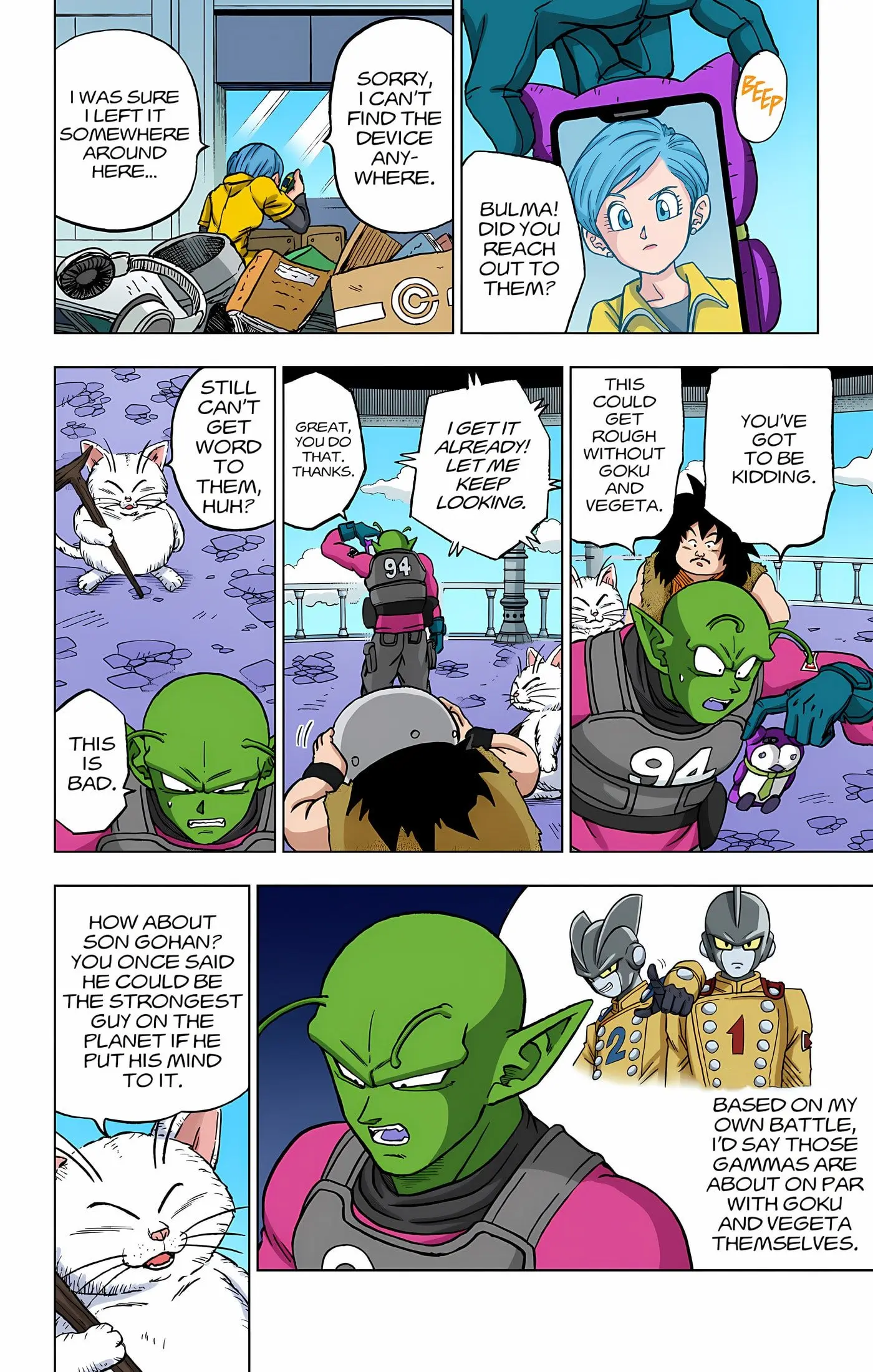Dragon Ball Super Colored Manga — Chapter 92 — Page 37