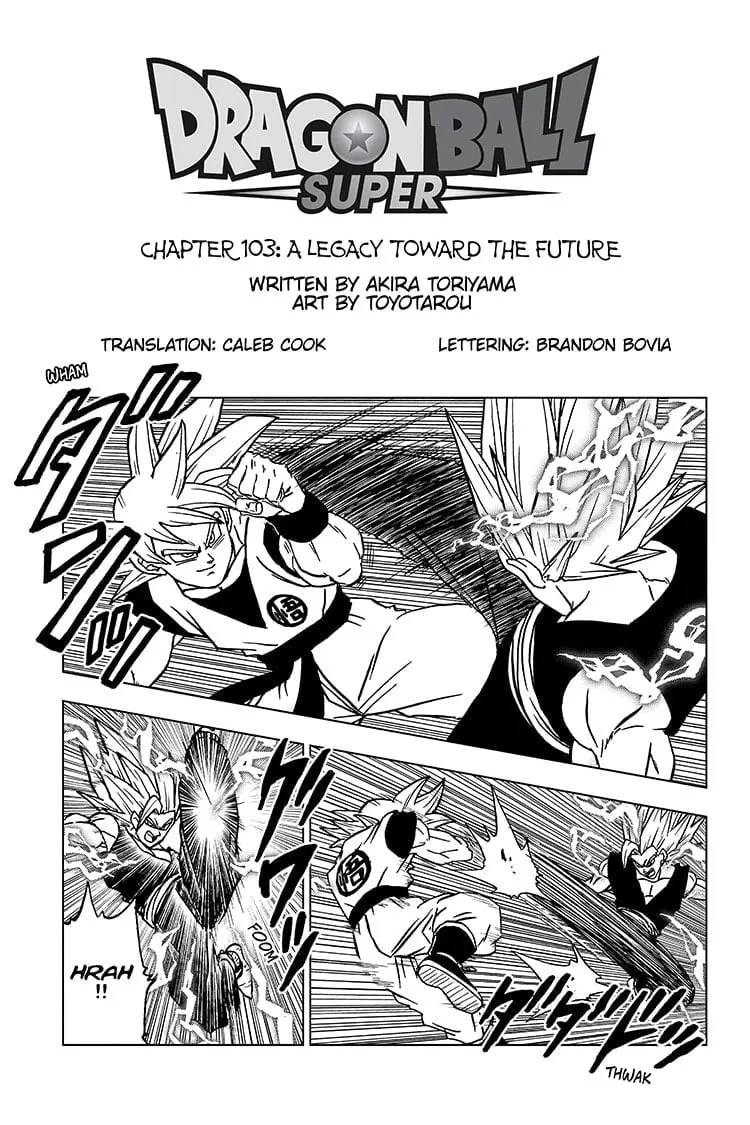 Dragon Ball Super Colored Manga — Chapter 103 — Page 1