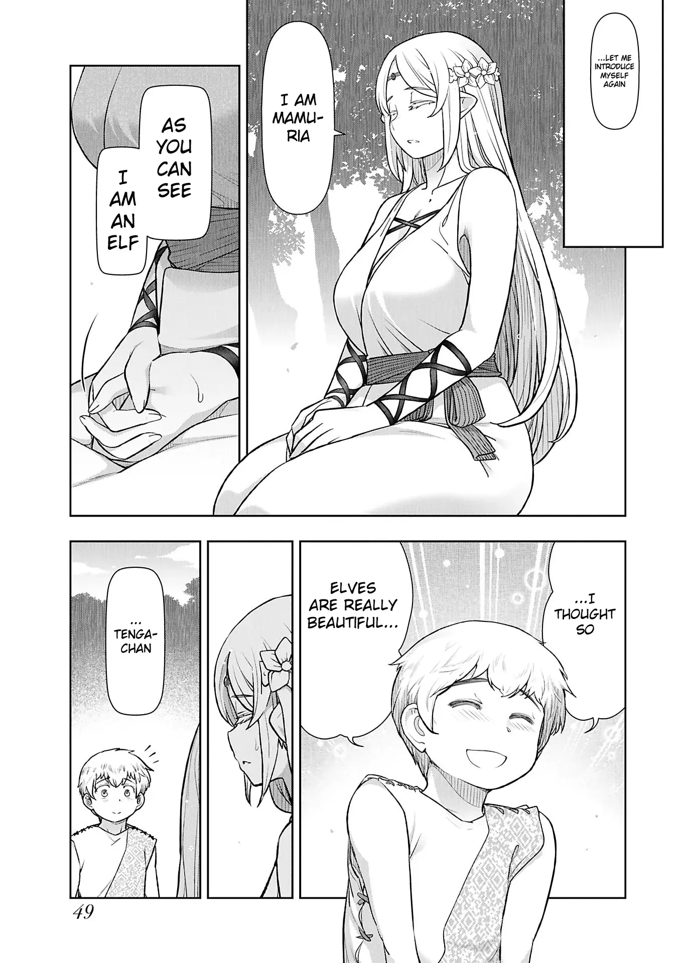 Tenga Tensei: The Morally Questionable, Other-Worldly Life, of an Elf and a Young Boy — Chapter 2 — Page 10