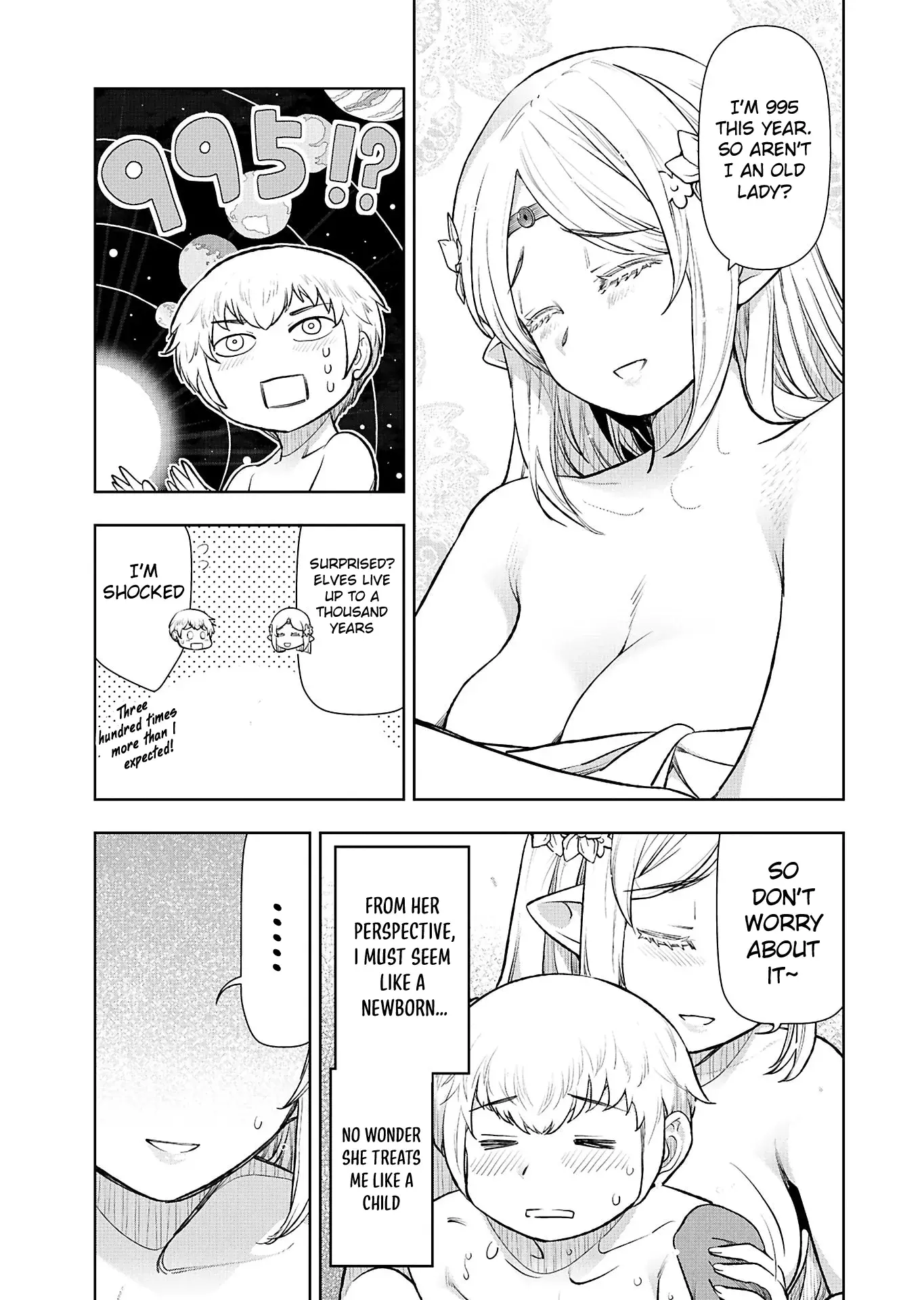 Tenga Tensei: The Morally Questionable, Other-Worldly Life, of an Elf and a Young Boy — Chapter 4 — Page 7