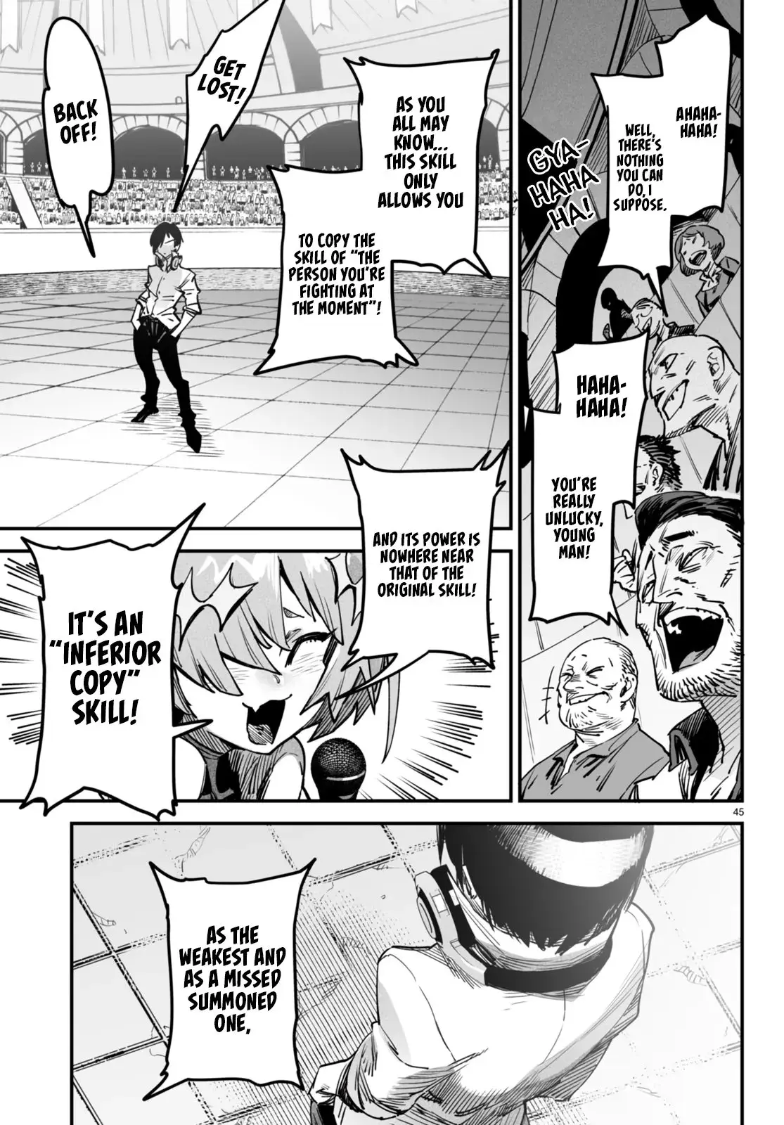 Reincarnation Coliseum: The Weakest Skill Conquers the Strongest Women and Creates a Harem — Chapter 1 — Page 49