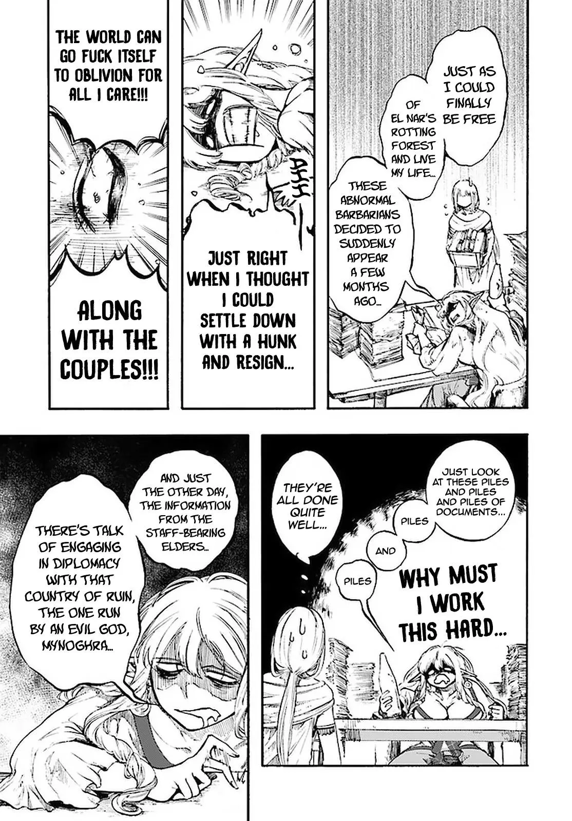 Apocalypse Bringer Mynoghra: World Conquest Starts with the Civilization of Ruin — Chapter 12.1 — Page 6