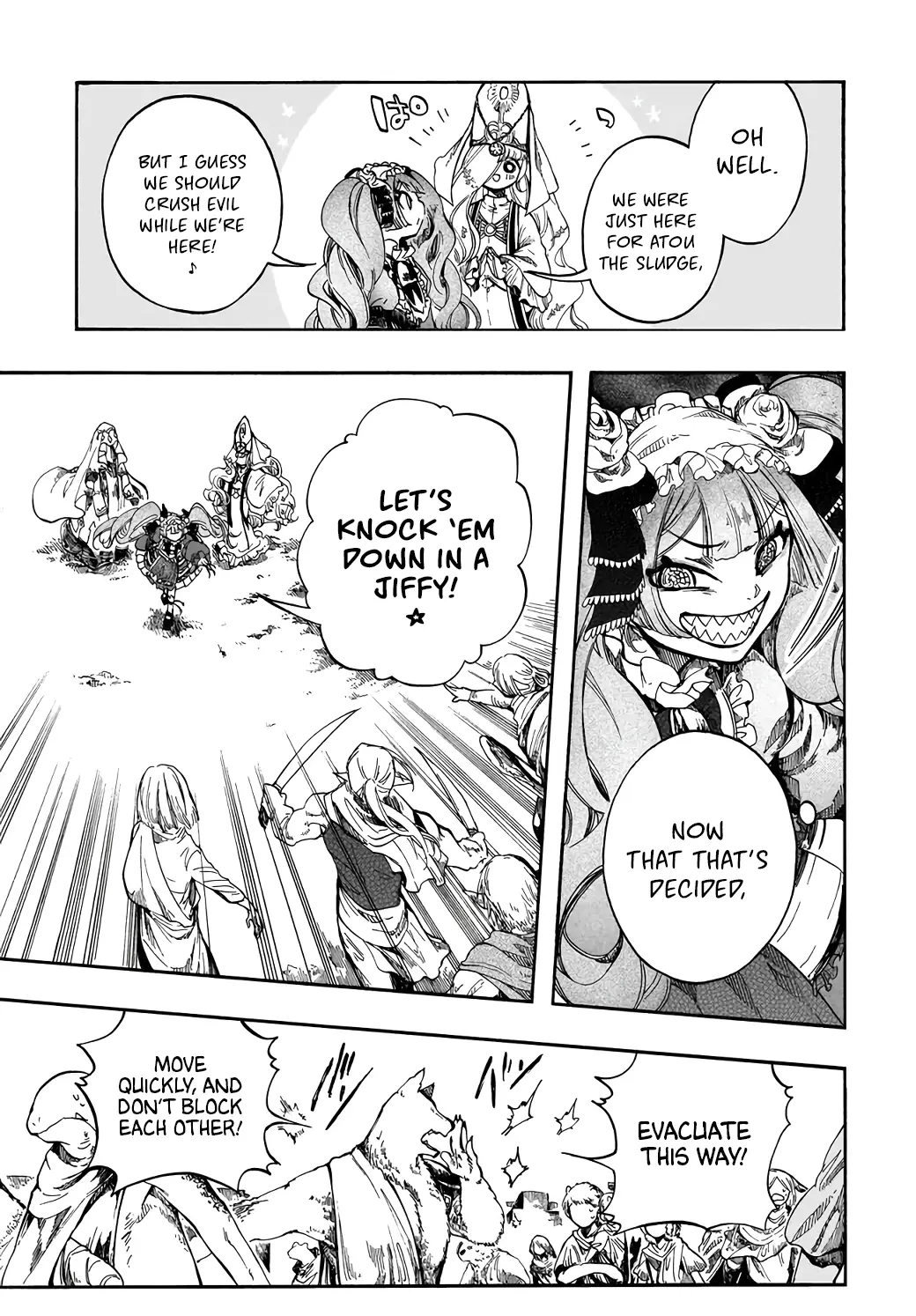 Apocalypse Bringer Mynoghra: World Conquest Starts with the Civilization of Ruin — Chapter 29 — Page 22
