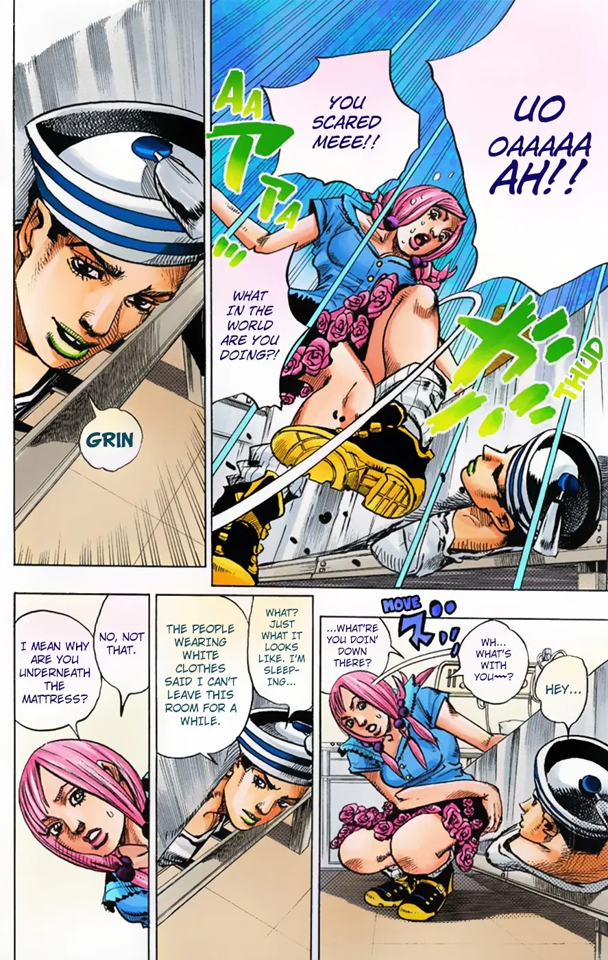 JoJo's Bizarre Adventure, Part 8: JoJolion Colored Manga — Chapter 2 — Page 7