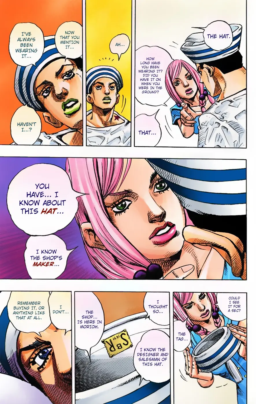 JoJo's Bizarre Adventure, Part 8: JoJolion Colored Manga — Chapter 2 — Page 16