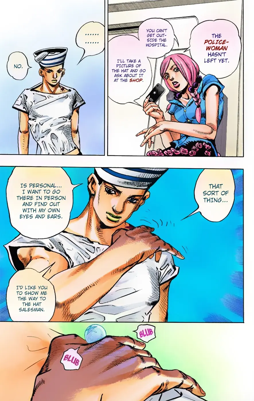 JoJo's Bizarre Adventure, Part 8: JoJolion Colored Manga — Chapter 2 — Page 18
