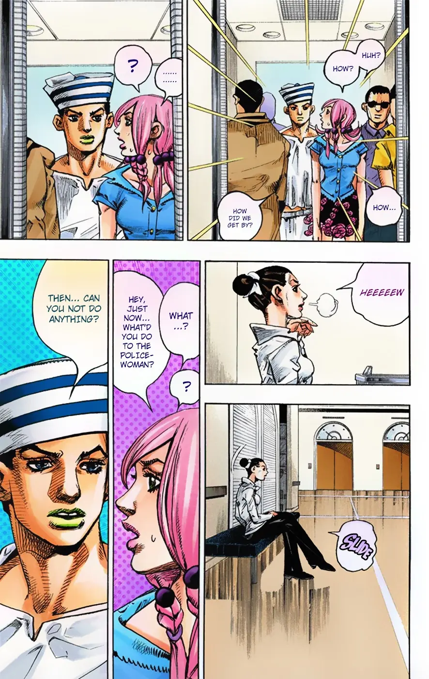 JoJo's Bizarre Adventure, Part 8: JoJolion Colored Manga — Chapter 2 — Page 24