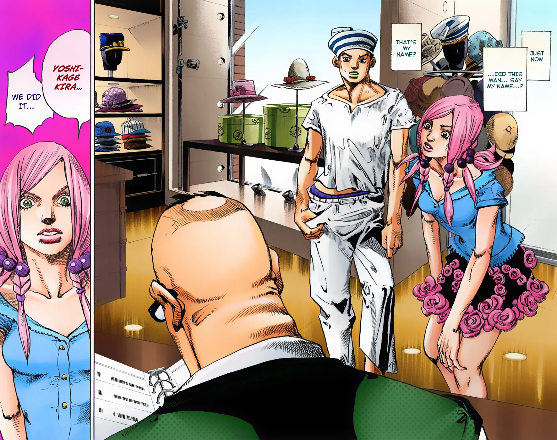 JoJo's Bizarre Adventure, Part 8: JoJolion Colored Manga — Chapter 2 — Page 35