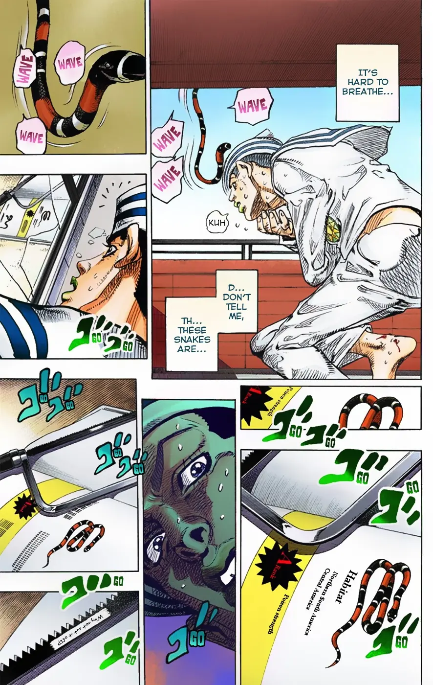 JoJo's Bizarre Adventure, Part 8: JoJolion Colored Manga — Chapter 5 — Page 10